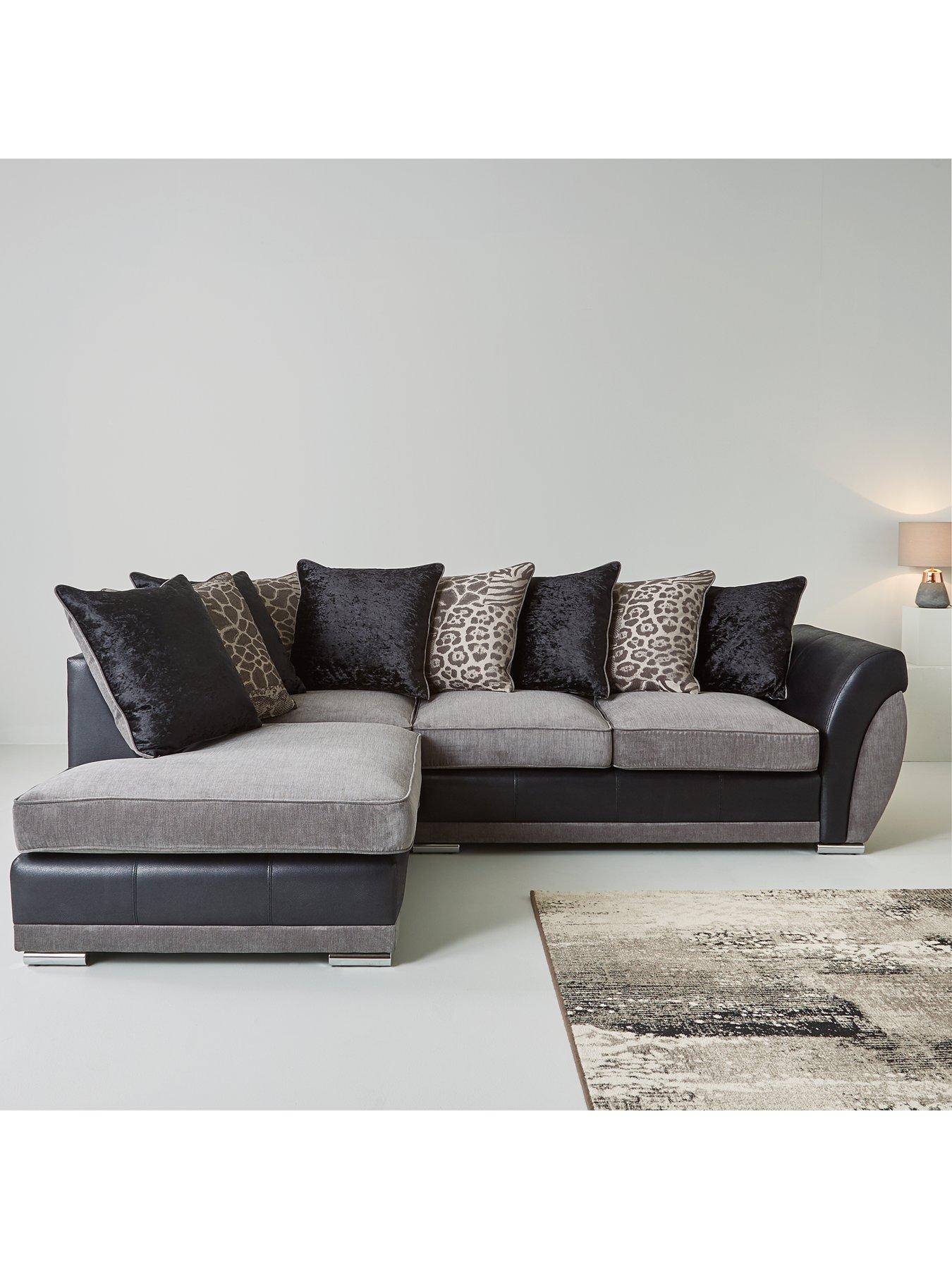 Image 1 of 4 of Very Home Hilton Left&nbsp;Hand Corner Chaise Sofa