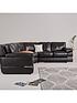 primo-italian-leather-corner-group-sofafront