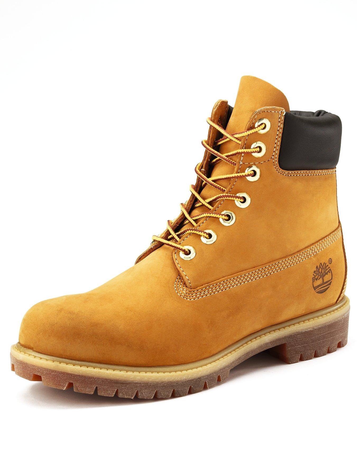 Mens 6 inch Premium Leather Boots