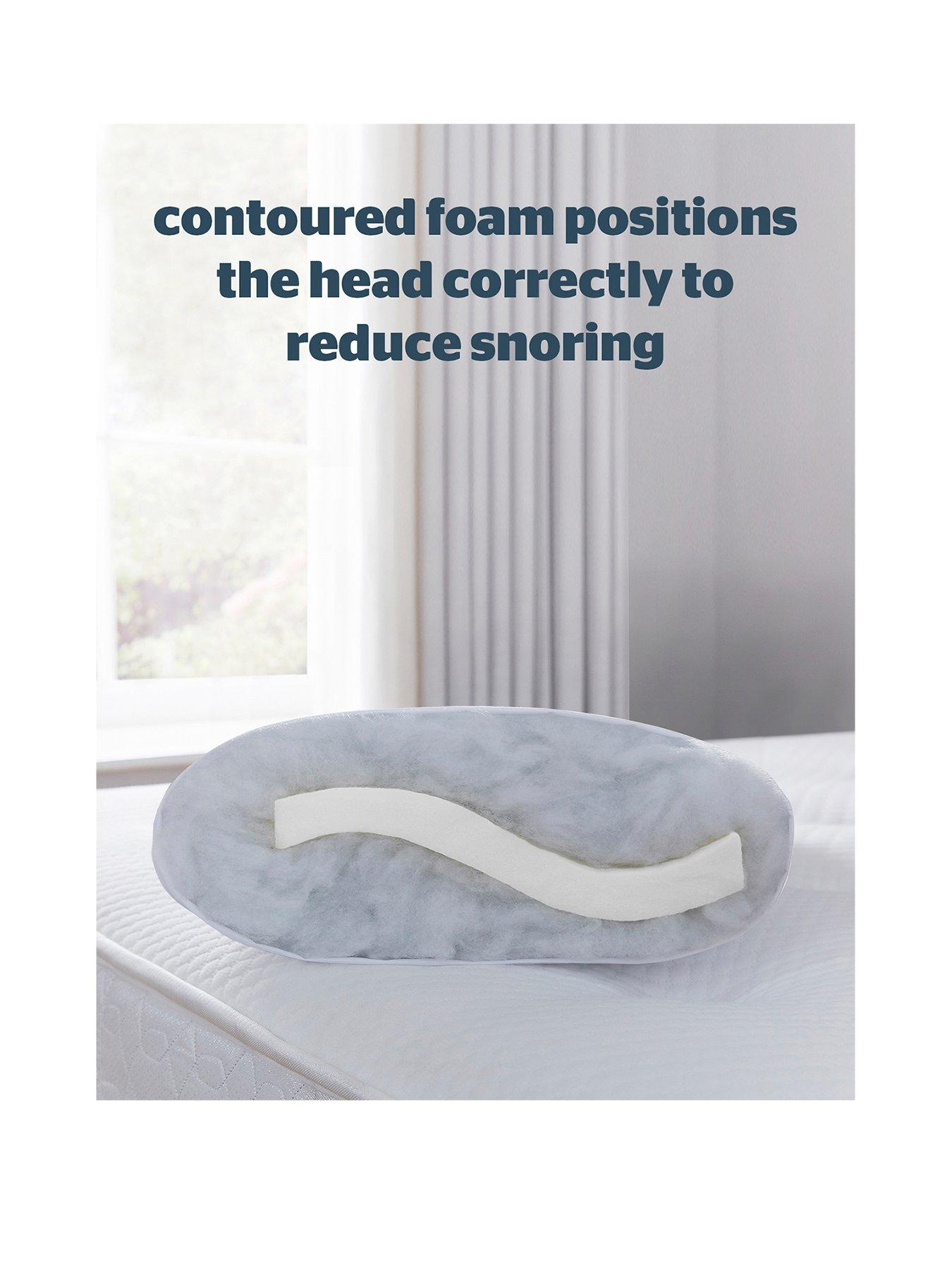 Silentnight anti shop snore pillow