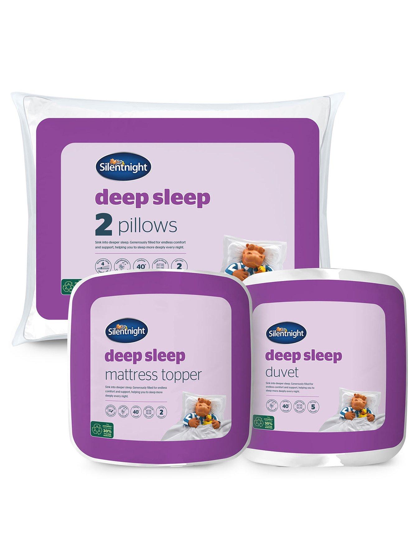 silentnight-deep-sleep-135-tog-duvet-pillow-pair-and-mattress-topper-bundle