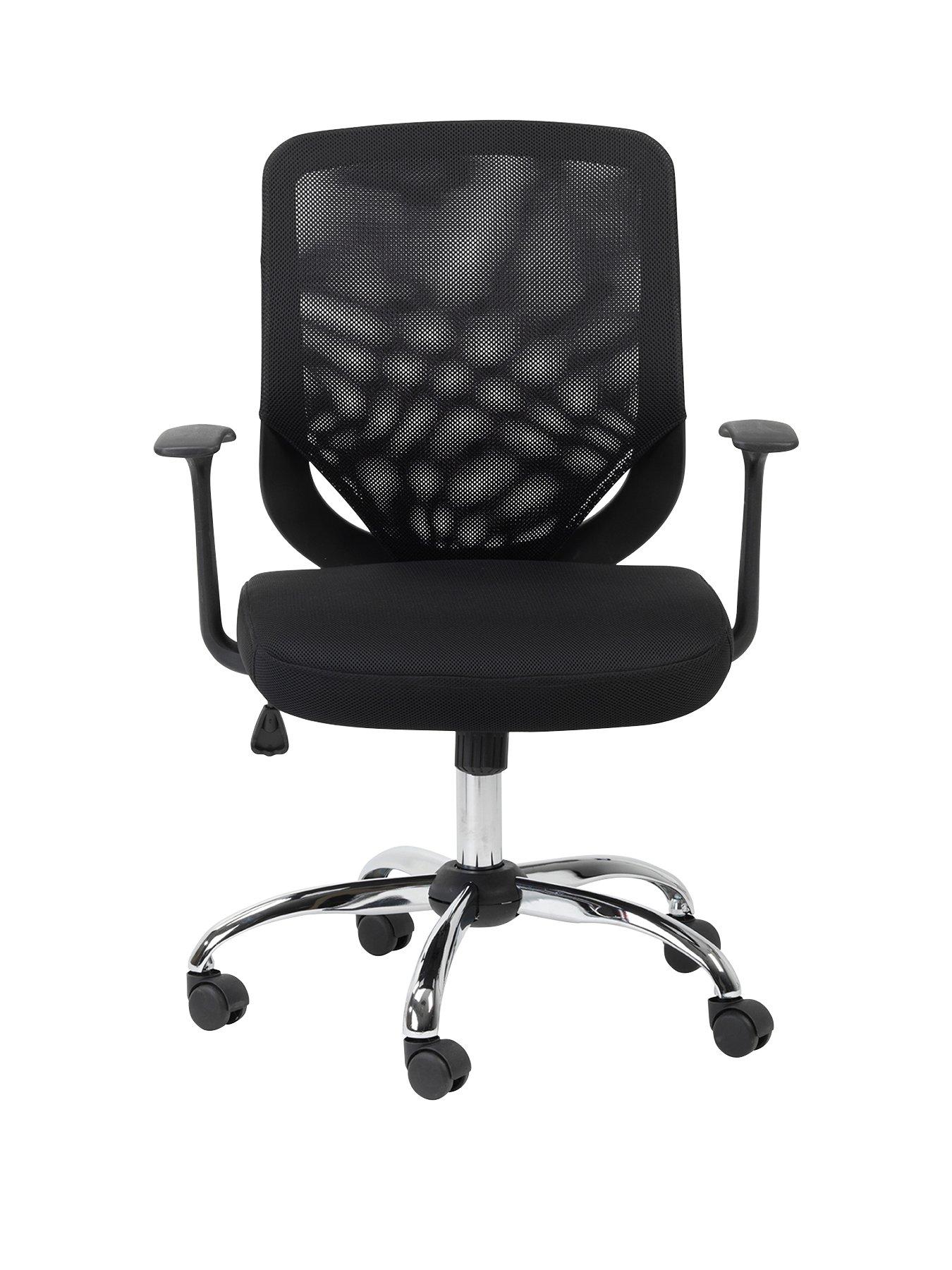 Image 1 of 4 of Alphason Atlanta Mesh Back Office Chair - Black