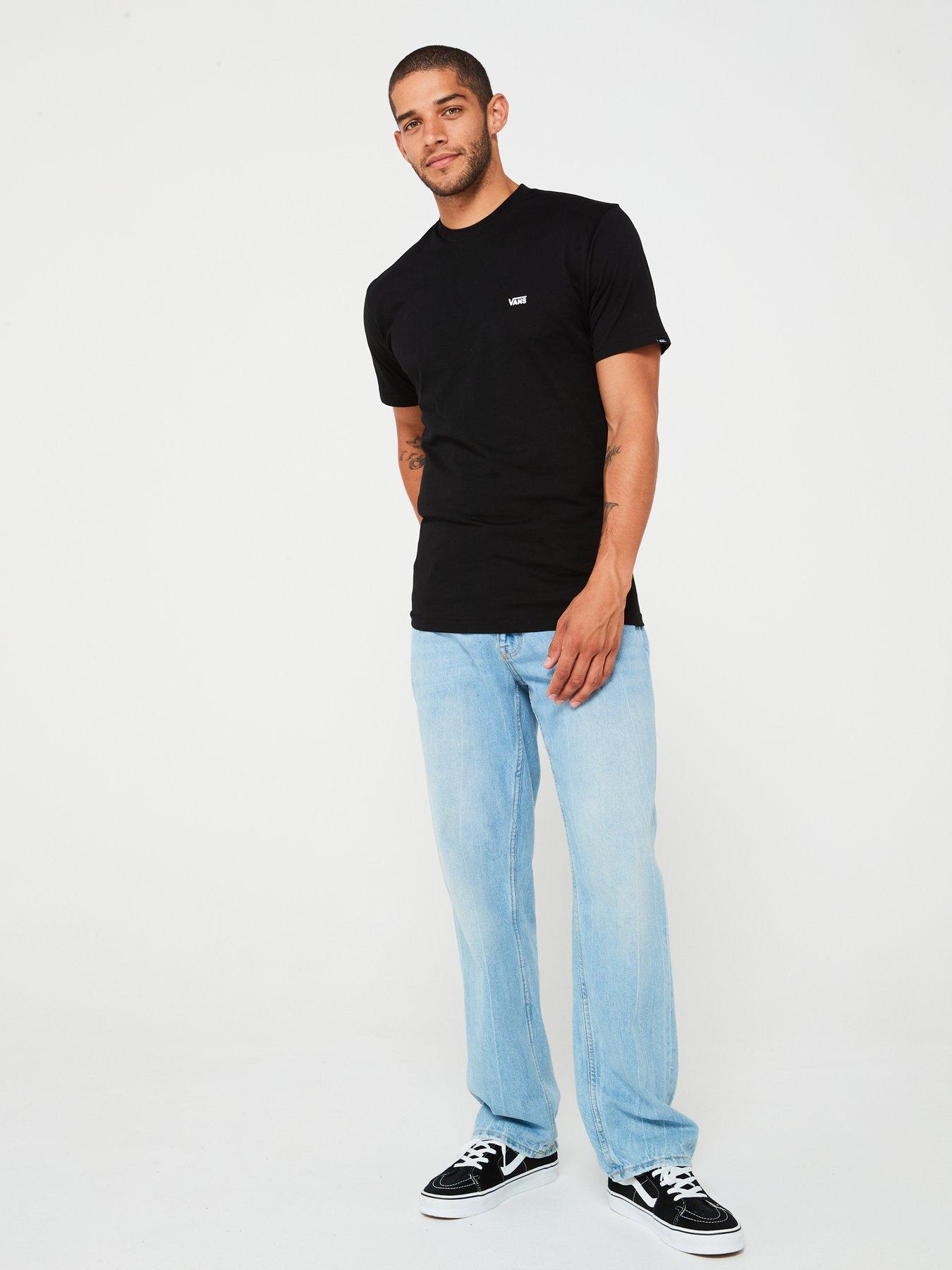 Image 3 of 5 of Vans Men's Left Chest Logo T-Shirt - Black