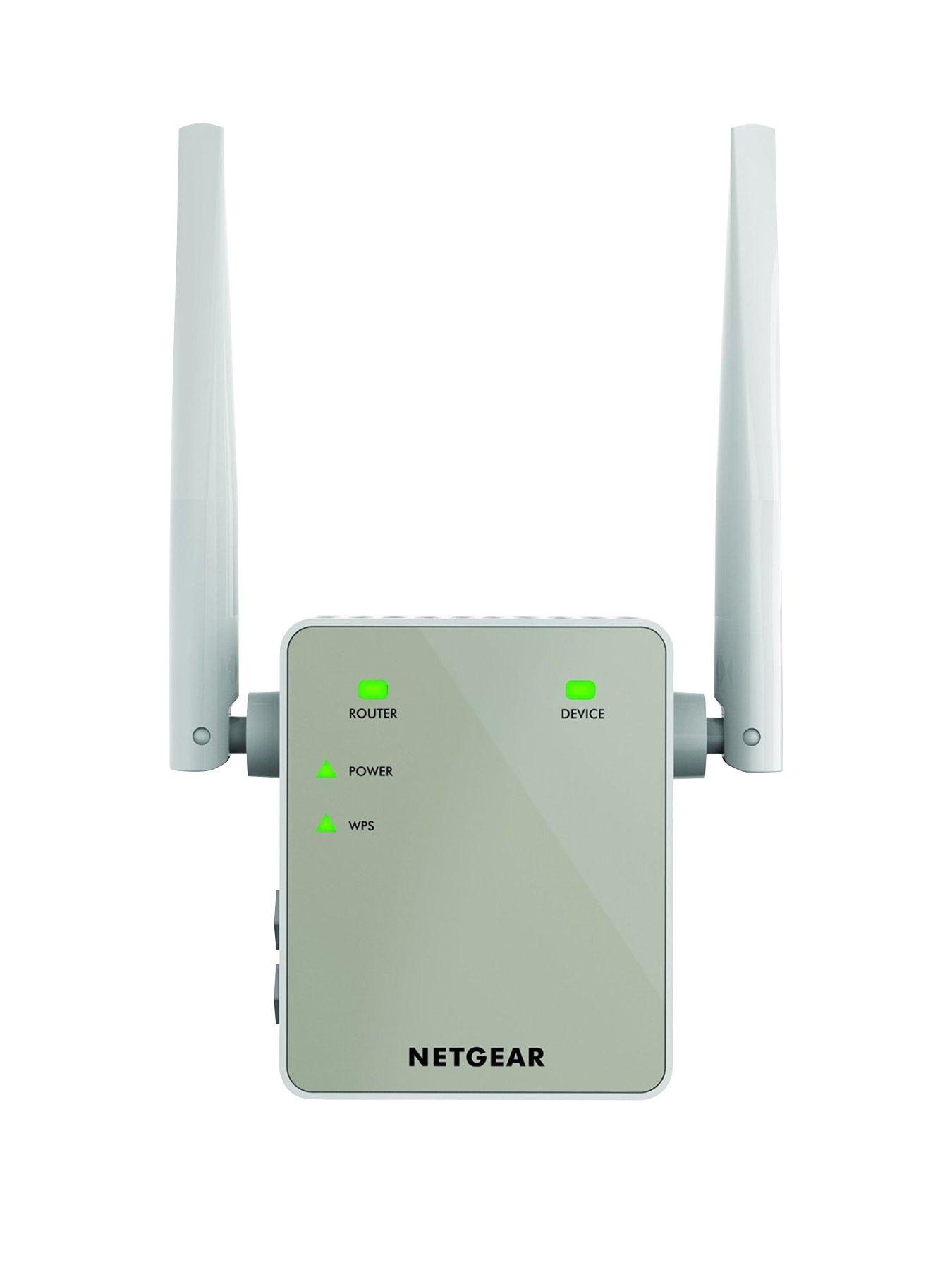 Image 1 of 2 of Netgear Wifi Range Extender EX6120 - Coverage up to 1200 sq.ft. and 20 devices with AC1200 Dual Band Wireless Signal Booster/Repeater