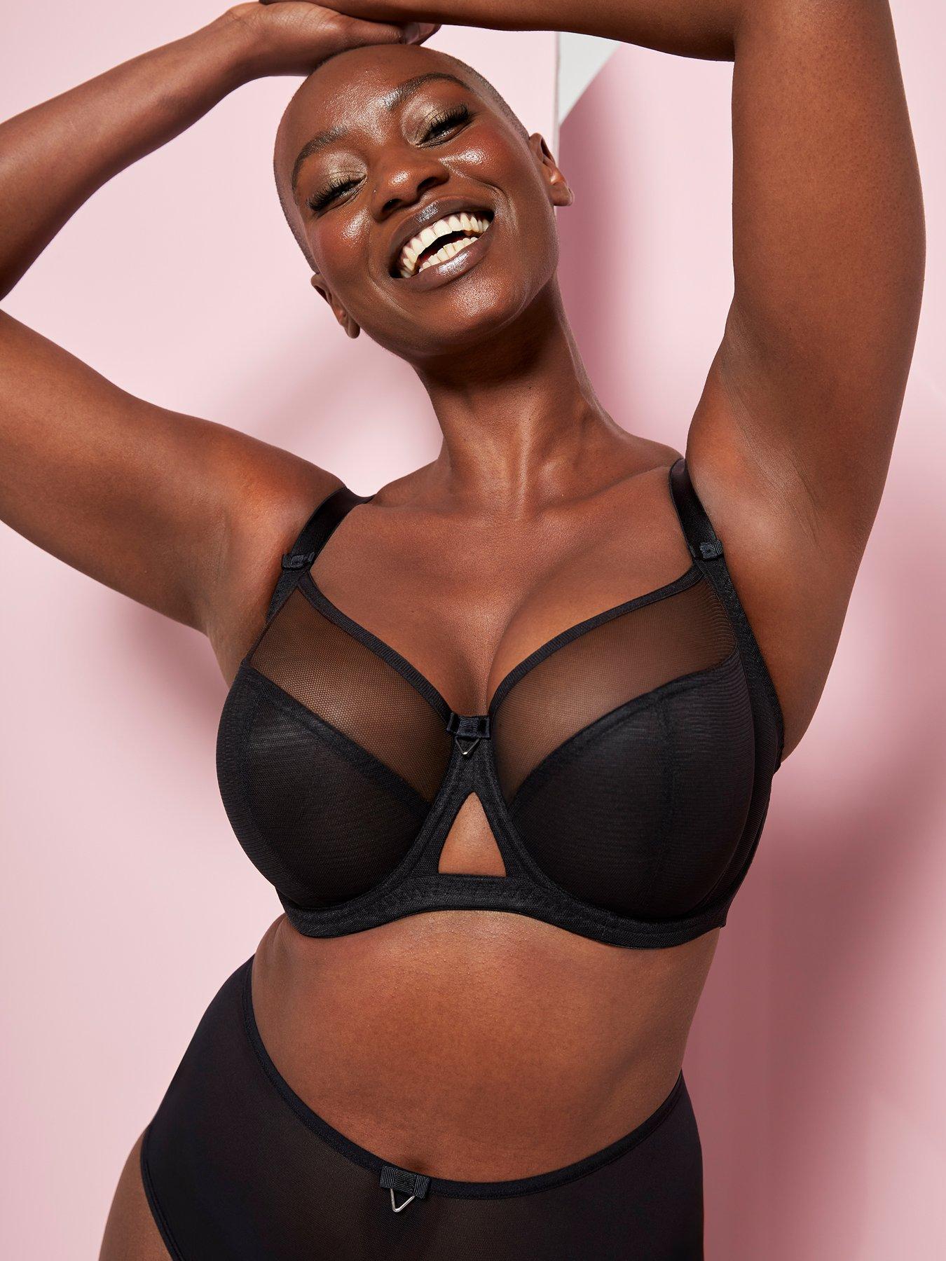 Image 5 of 6 of Curvy Kate Victory Balconette Bra - Black