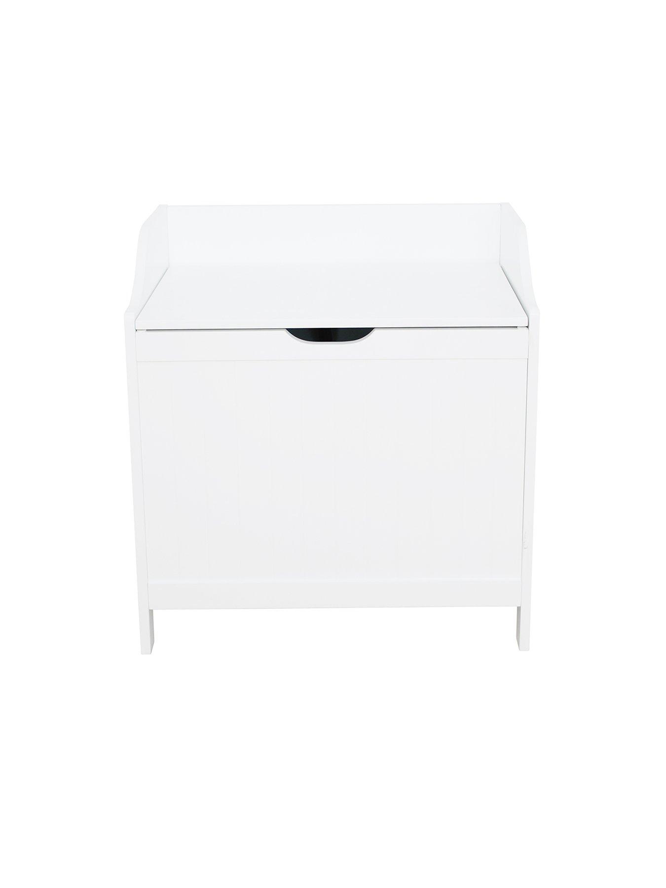 lloyd-pascal-portland-laundry-hamper-white