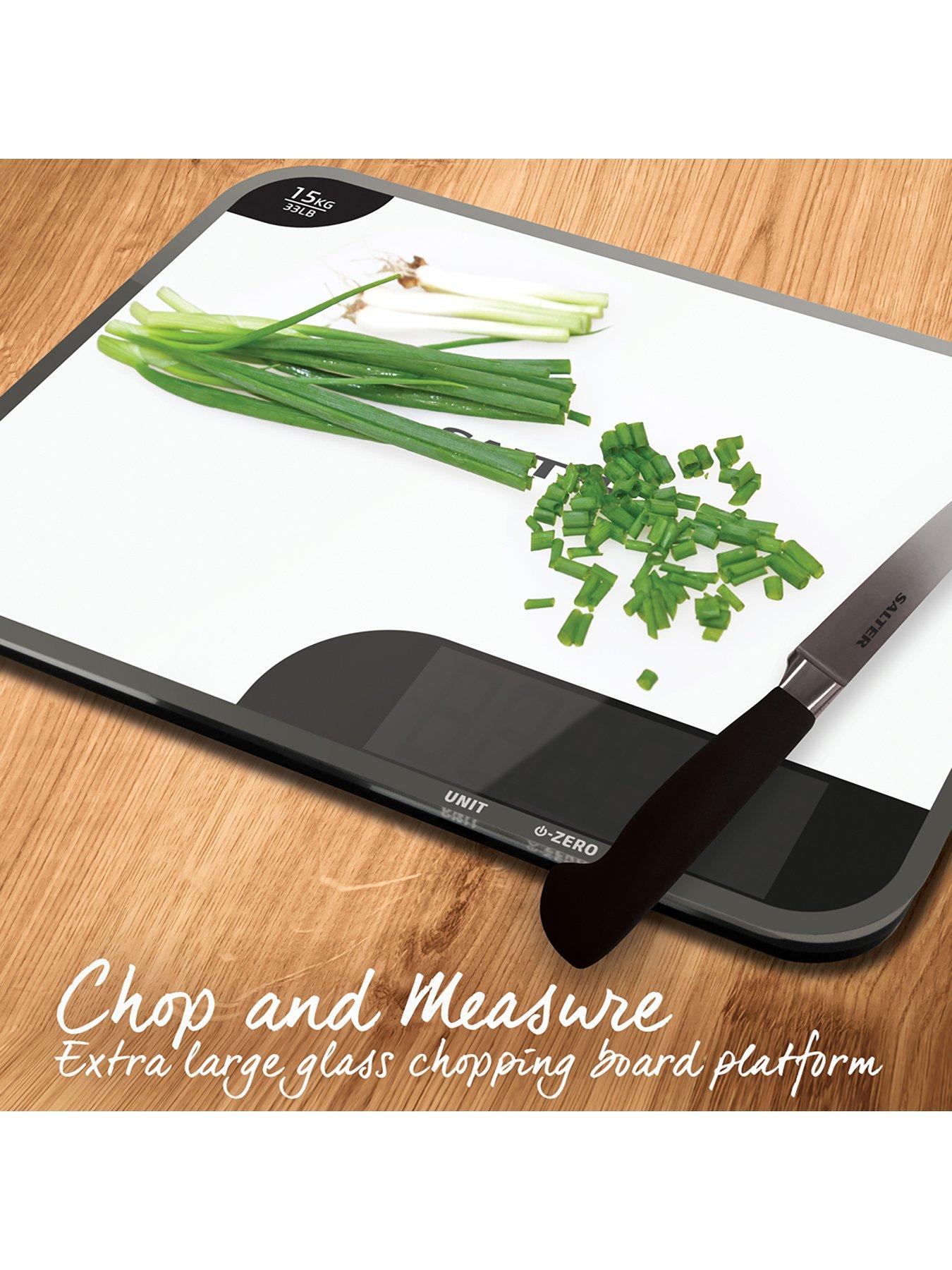 Image 4 of 6 of Salter Max 15kg Chop and Weigh Kitchen Scale 1079