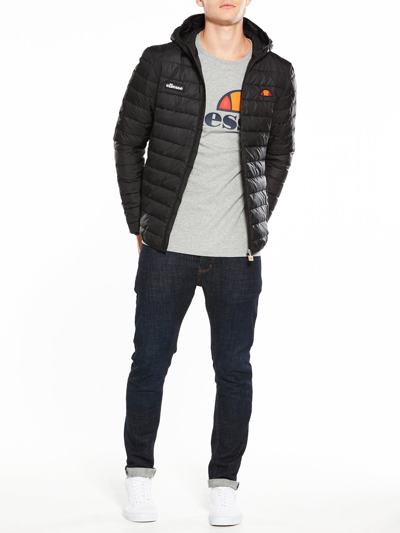 Image 3 of 4 of Ellesse Mens Lombardy Padded Jacket - Black