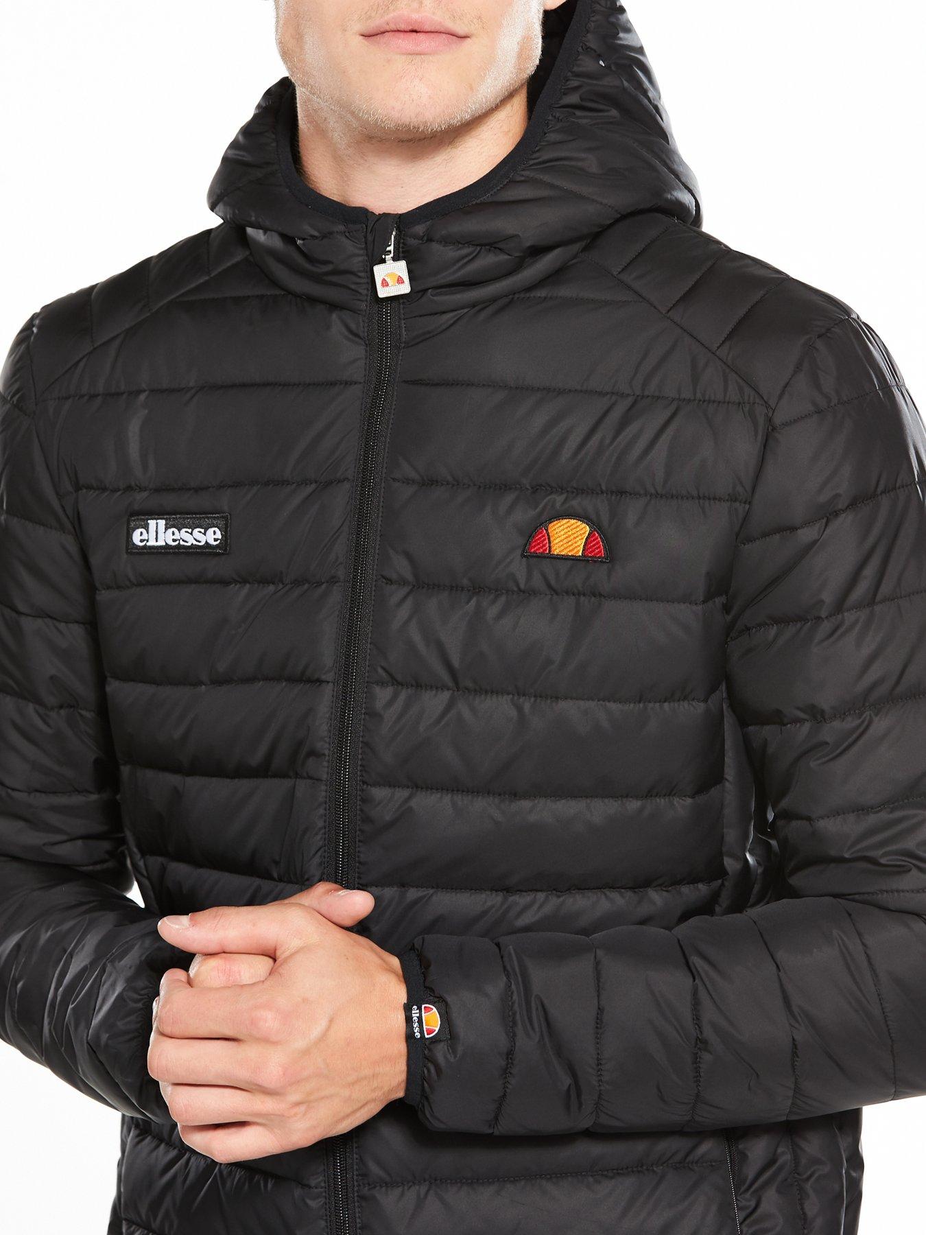 Image 4 of 4 of Ellesse Mens Lombardy Padded Jacket - Black