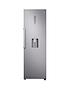samsung-series-5-rr39m7340saeu-tall-1-door-fridge-with-non-plumbed-water-dispenser-f-rated-silverfront