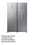 samsung-series-5-rr39m7340saeu-tall-1-door-fridge-with-non-plumbed-water-dispenser-f-rated-silverback