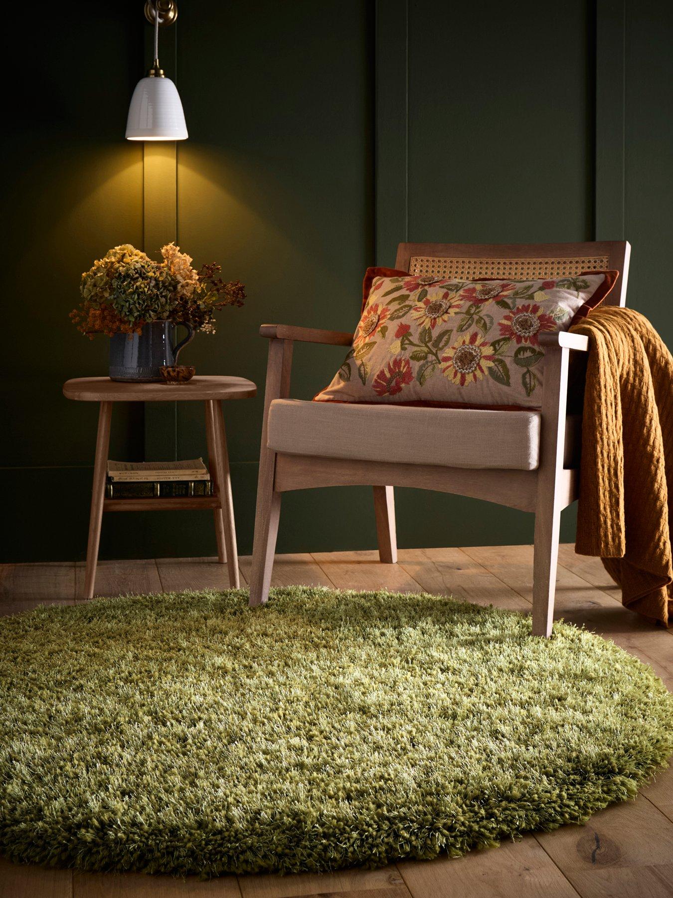 Very Home Premium Hudson Shaggy Circular Rug