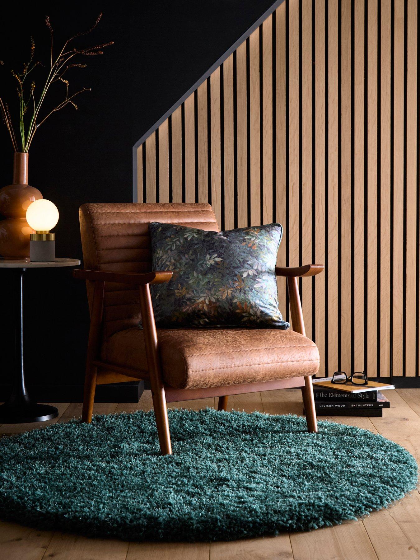 The Very Collection Premium Hudson Shaggy Circular Rug
