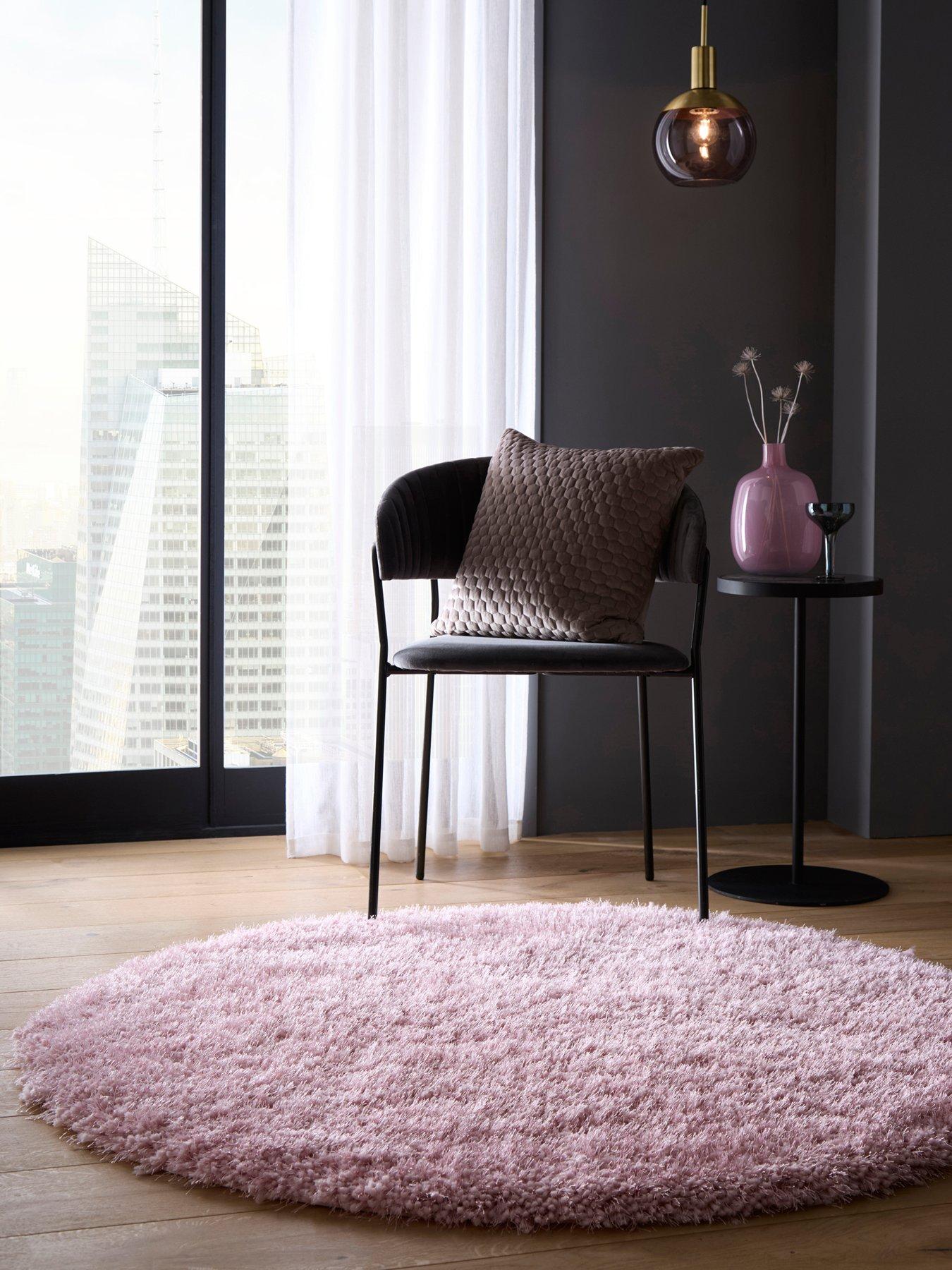 The Very Collection Premium Hudson Shaggy Circular Rug
