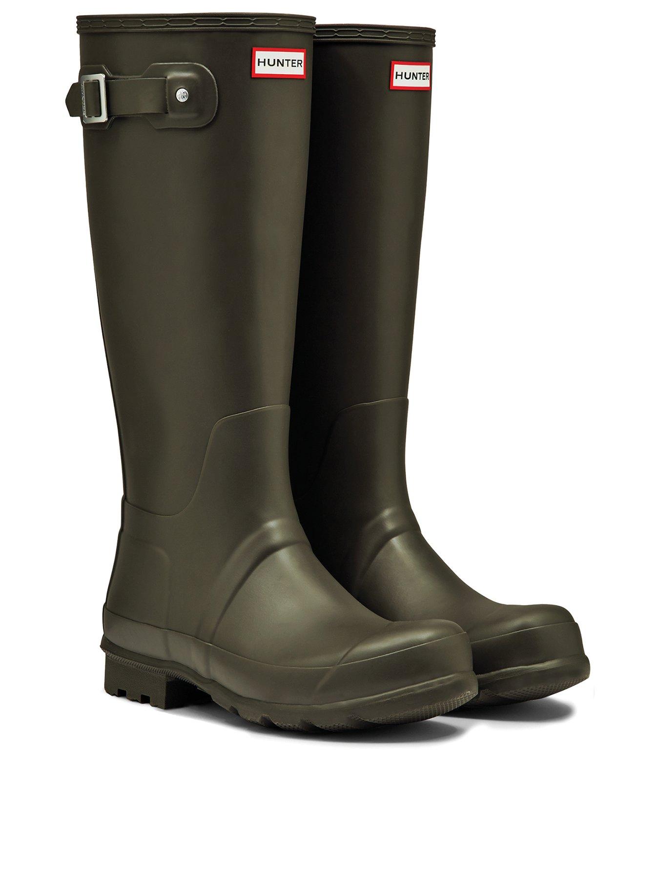 hunter-mens-original-tall-boot-dark-olivefront