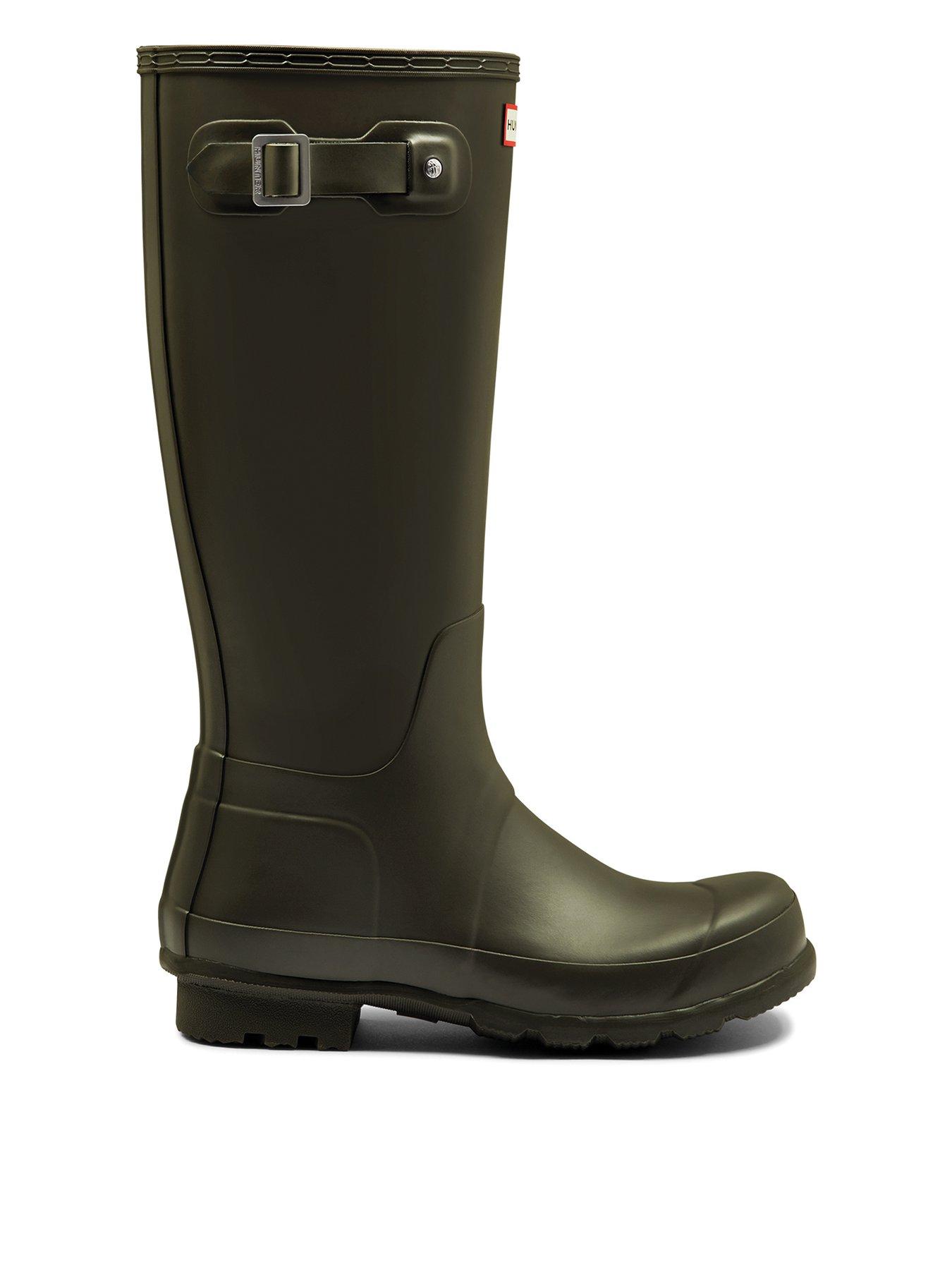 Image 3 of 5 of Hunter Mens Original Tall Boot - Dark Olive