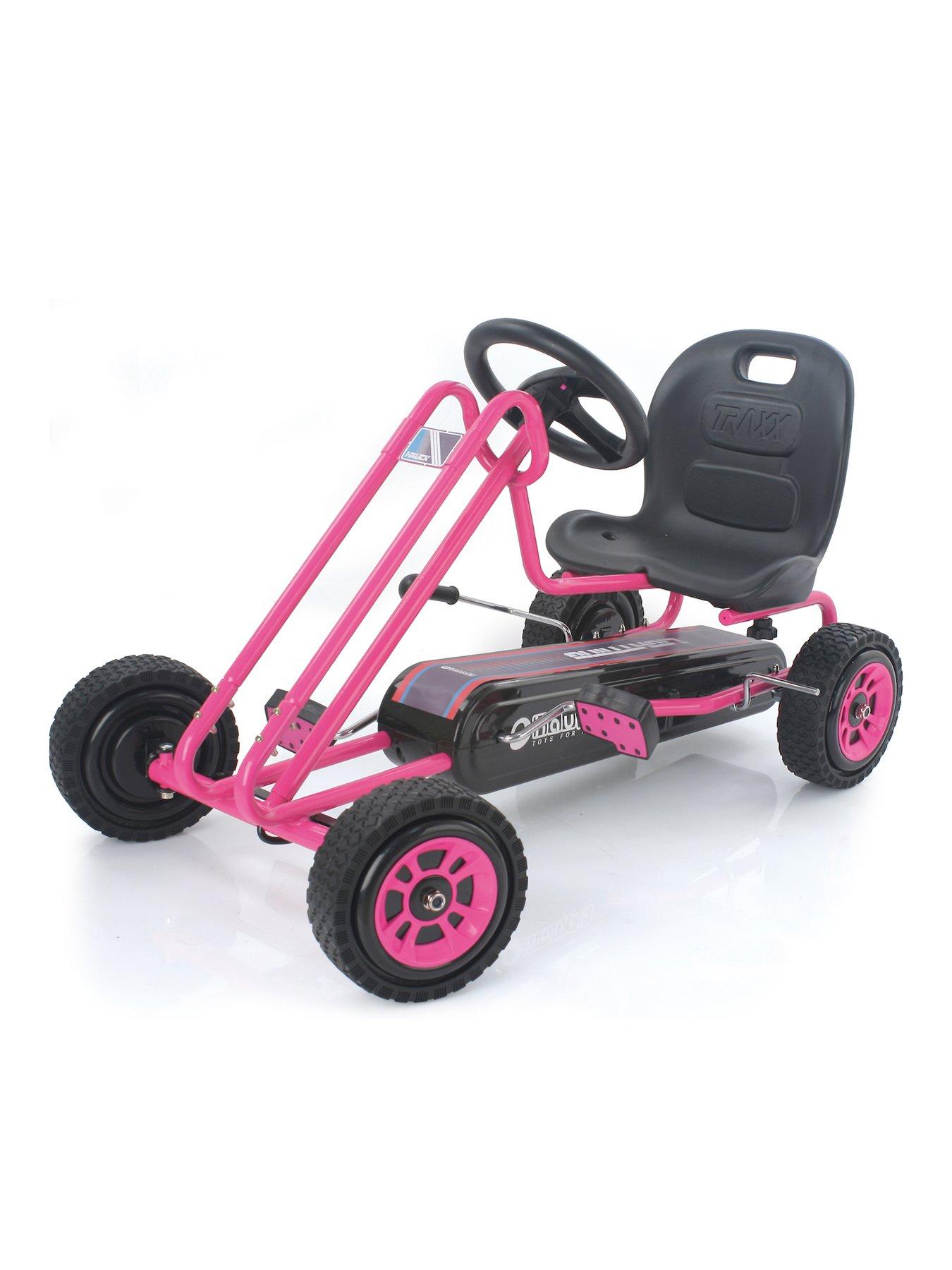 Image 1 of 2 of Hauck Adjustable Seat Lightening Go Kart - Pink