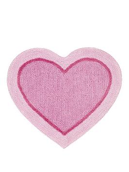 catherine-lansfield-heart-shaped-rug