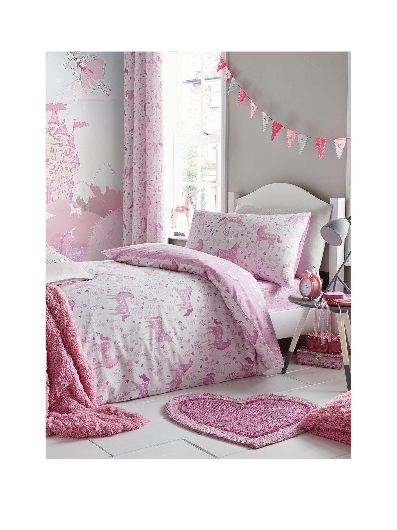 Unicorn double clearance duvet set