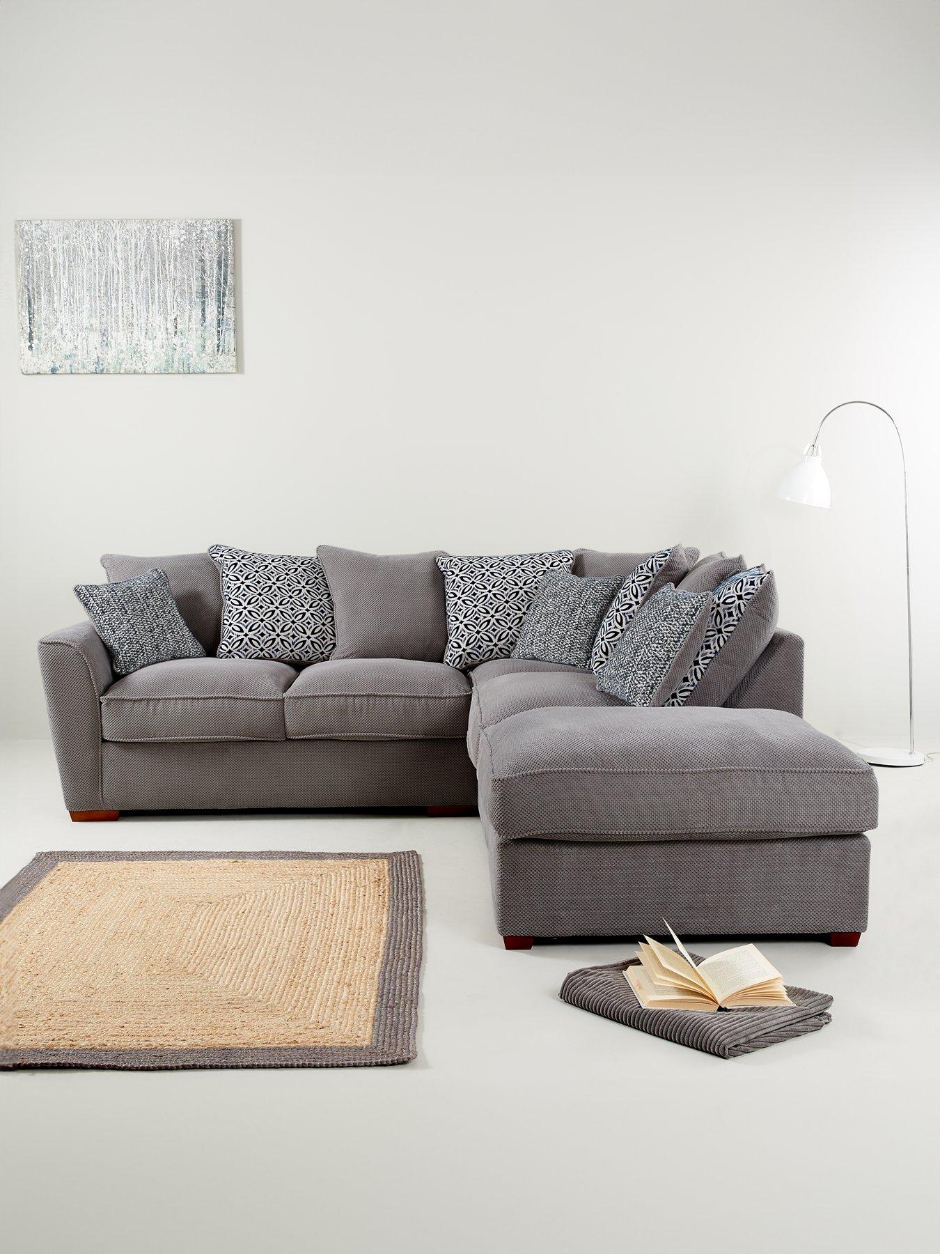 Very Home Bloom Fabric Right-Hand Corner Group Sofa Bed - Made to Order in the UK