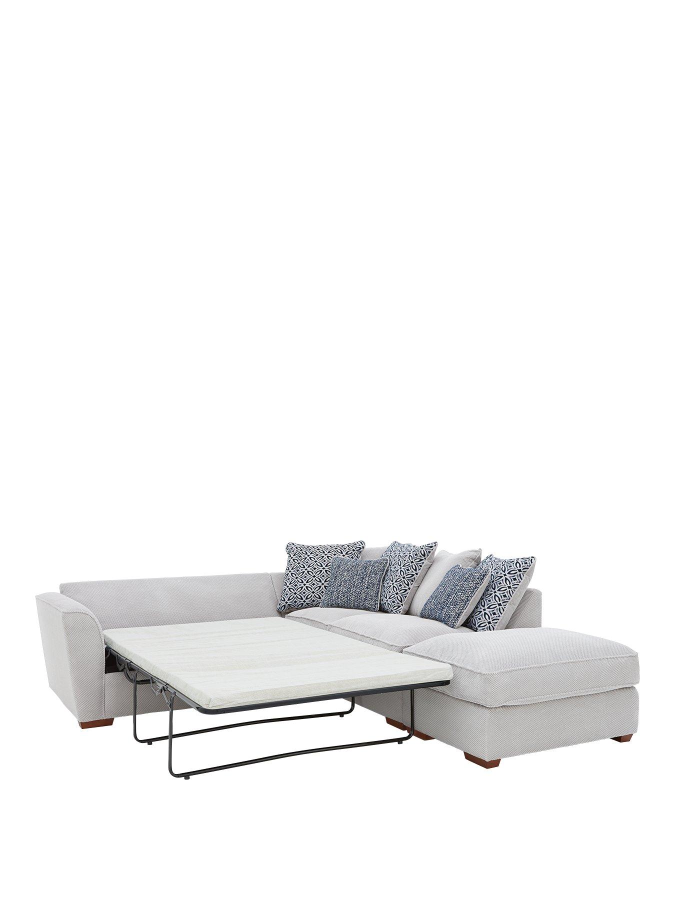 Image 3 of 4 of Very Home Bloom Fabric Right-Hand Corner Group Sofa Bed