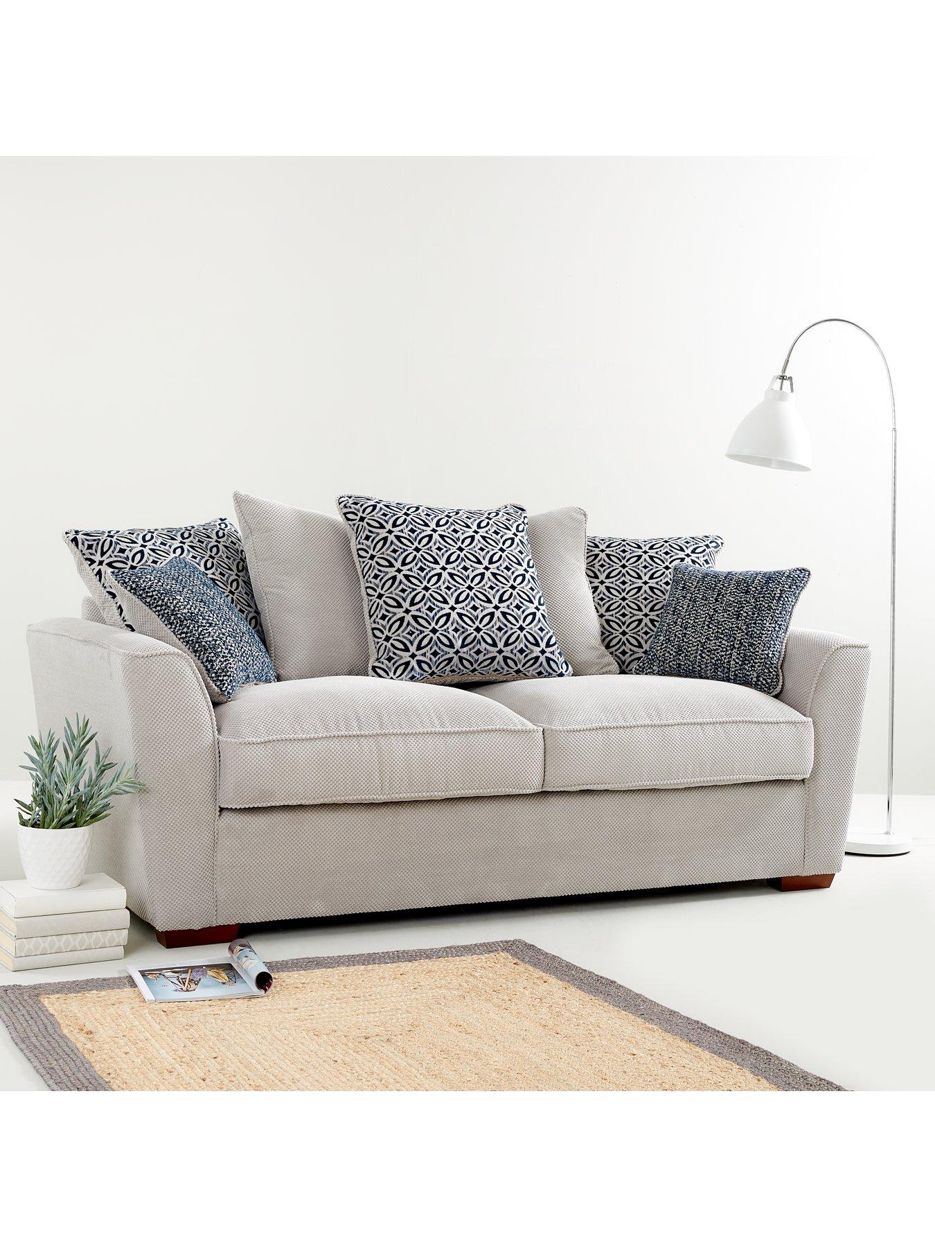 Image 2 of 4 of Very Home Bloom Fabric 3&nbsp;Seater&nbsp;+ 2&nbsp;Seater Sofa Set (Buy and SAVE!)&nbsp;- Made to Order in the UK