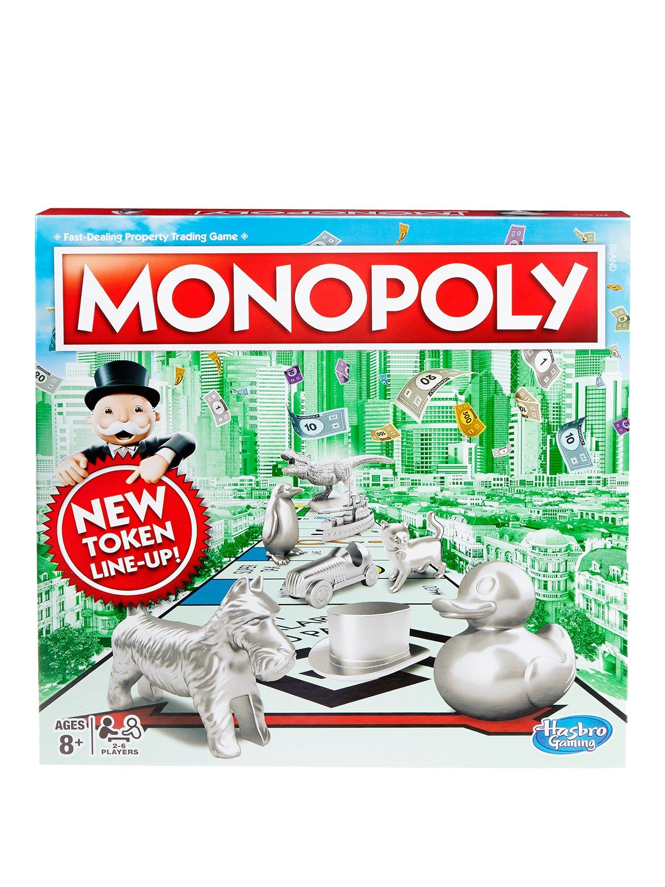 Winning Moves Mega Monopoly, an upgrade on the classic game board with 12  extra spaces including Downing Street, Saville Row and Knightsbridge,  Invest in Skyscrapers, for ages 8 plus : : Toys