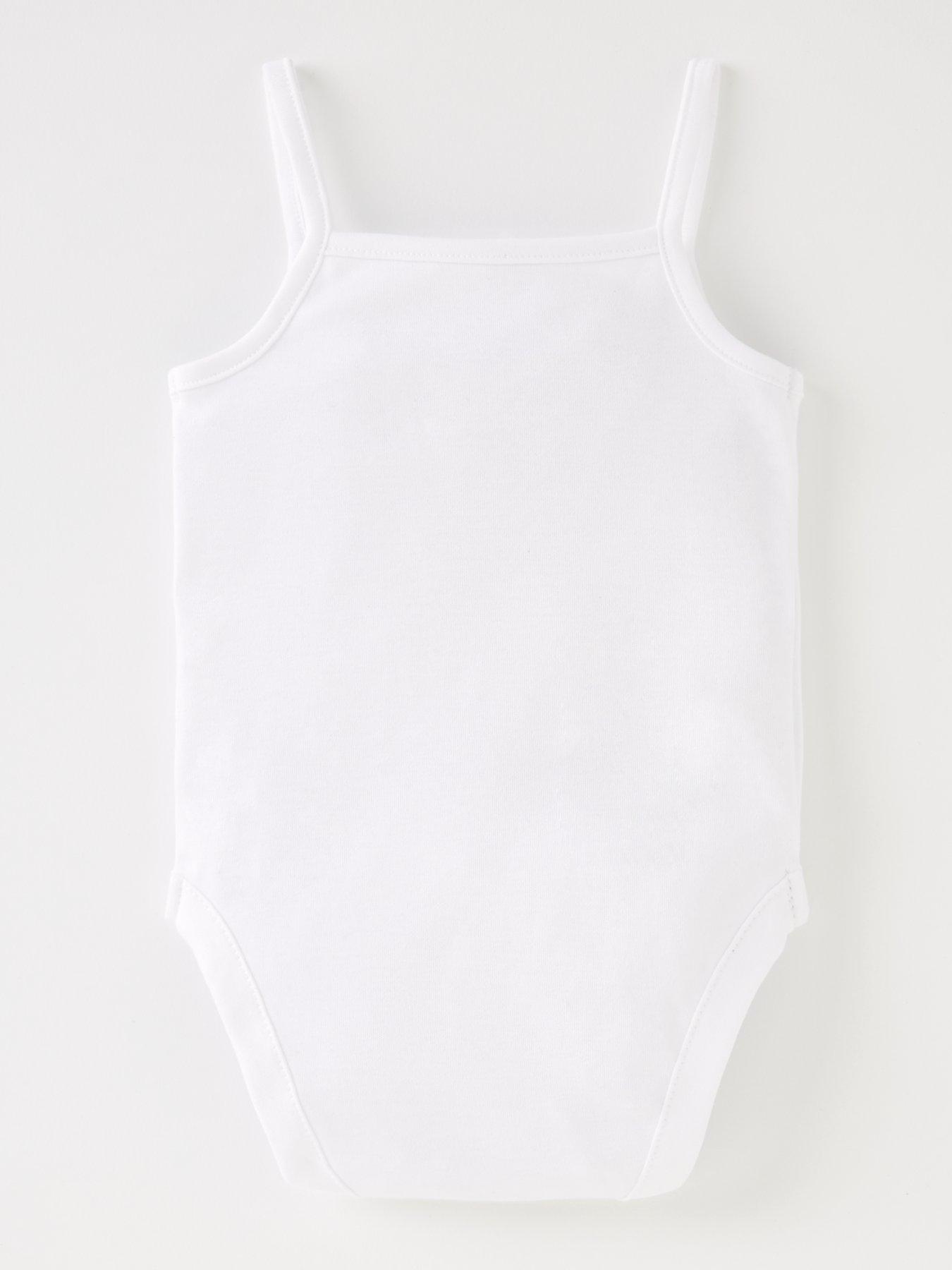 the-very-collection-baby-unisex-5-pack-strappy-vests-whiteoutfit