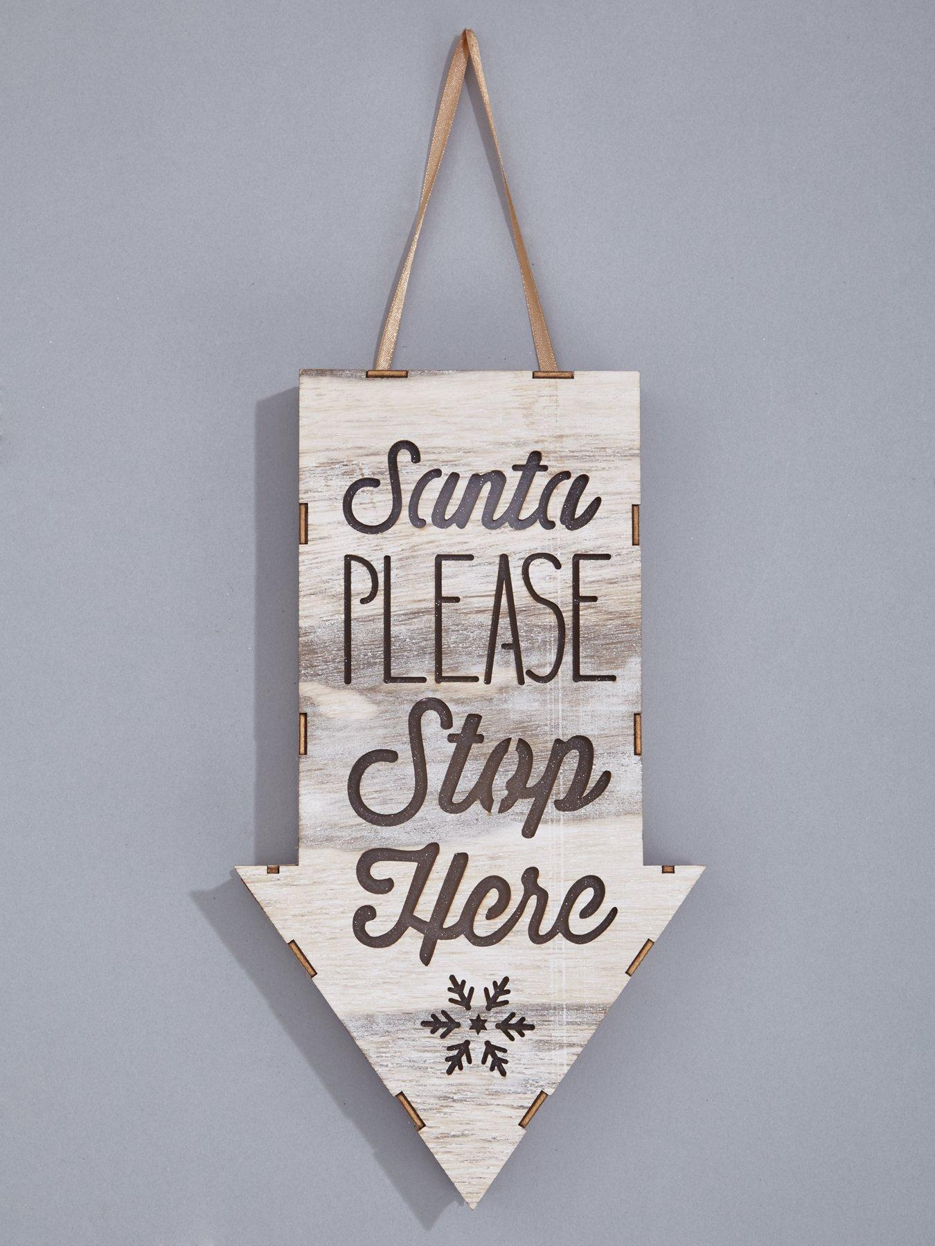 festive-santa-please-stop-here-wooden-wall-light-christmas-decorationstillFront