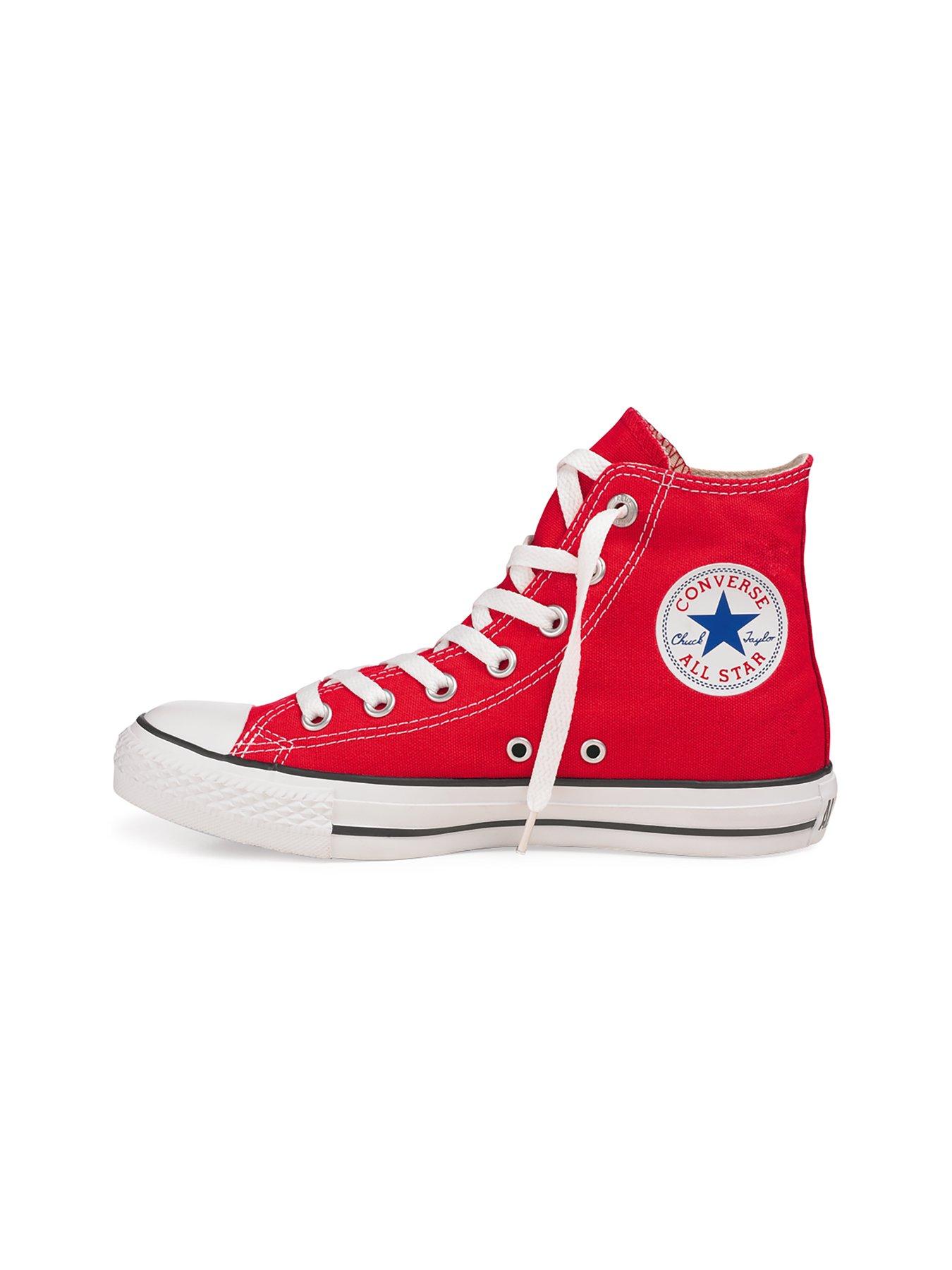 Mens red 2025 converse sale