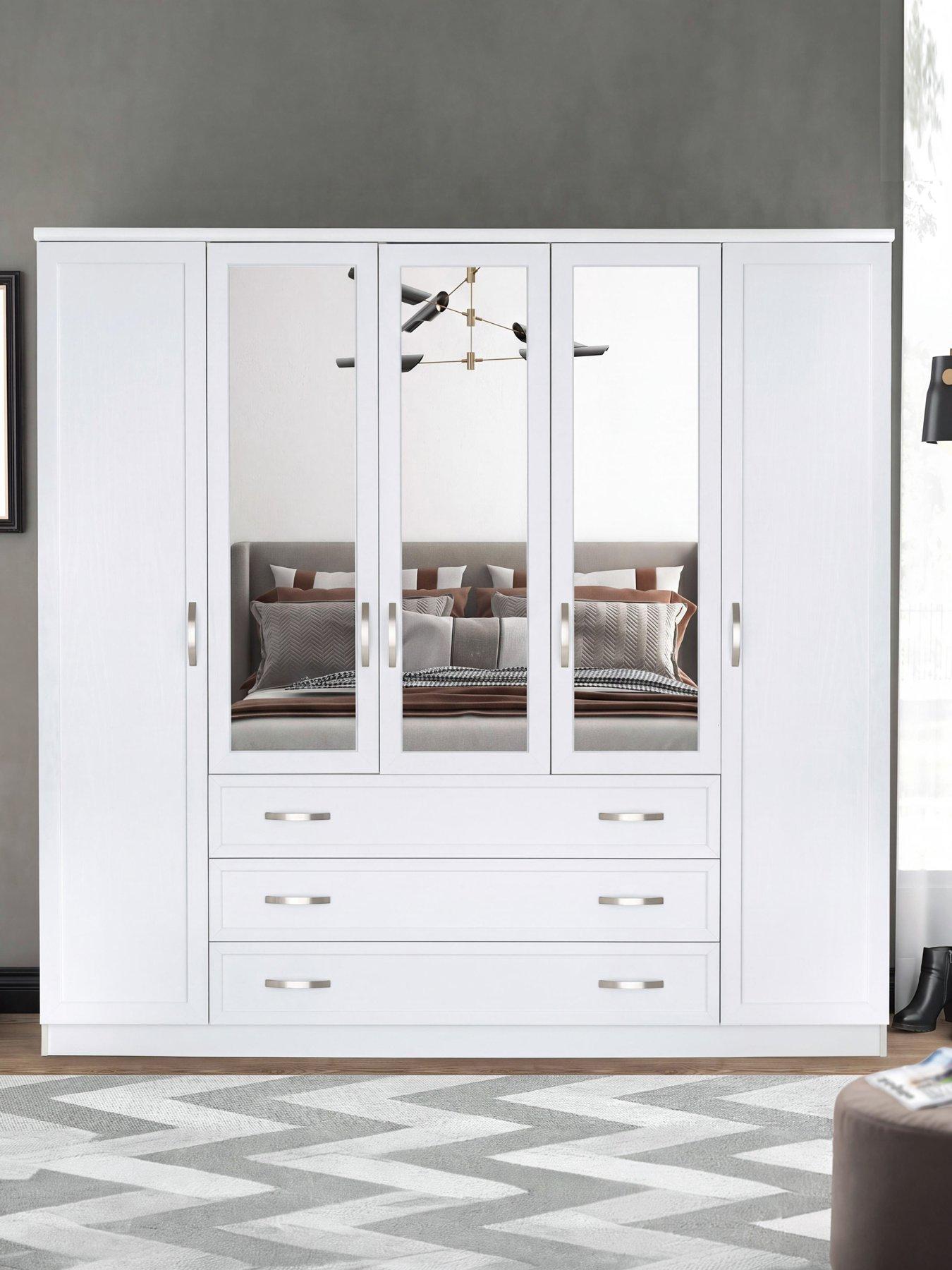 very-home-camberley-5-doornbsp3-drawer-mirrored-wardrobe