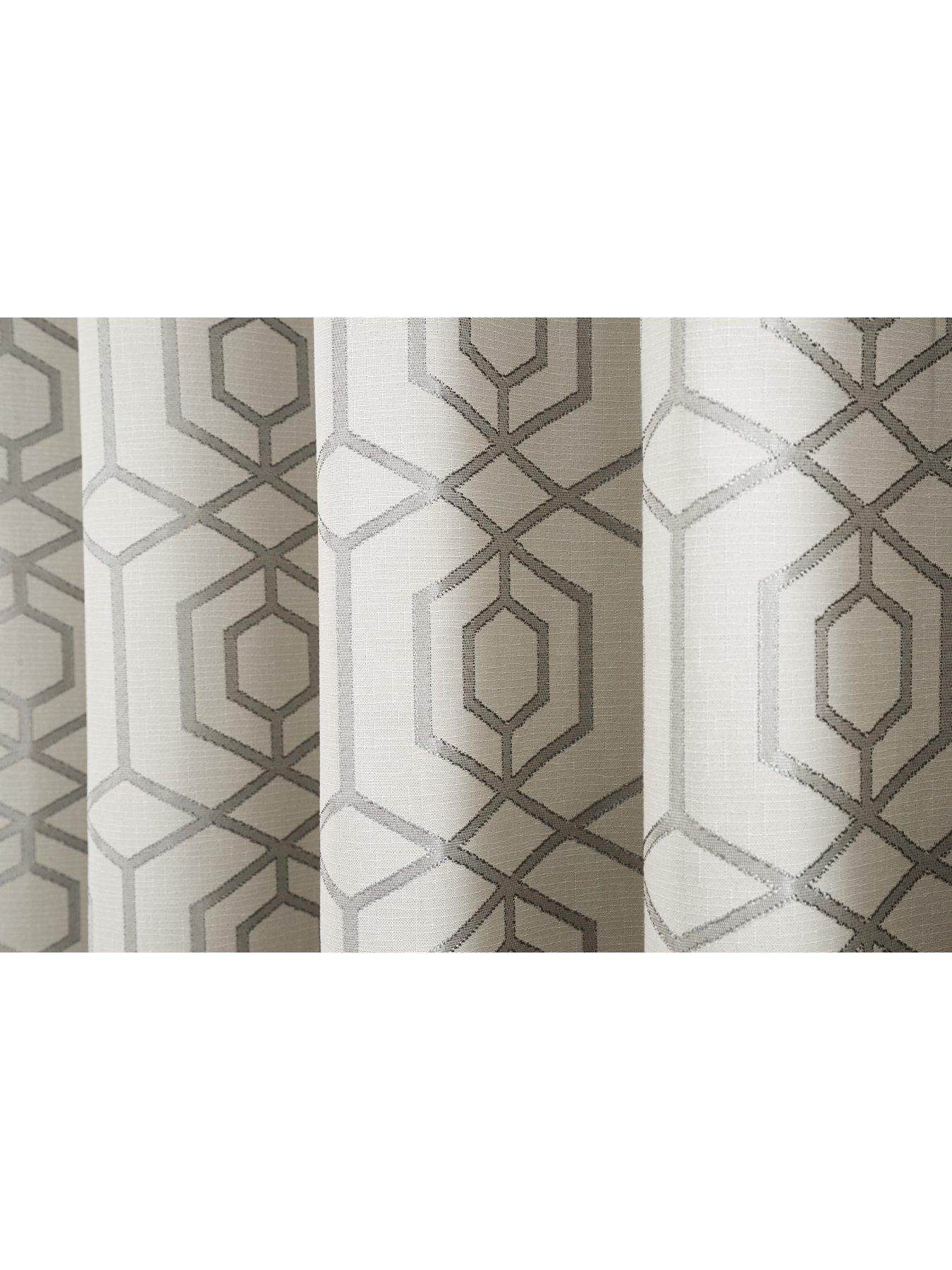 Image 2 of 3 of Curtina Camberwell Jacquard Lined Eyelet Curtains