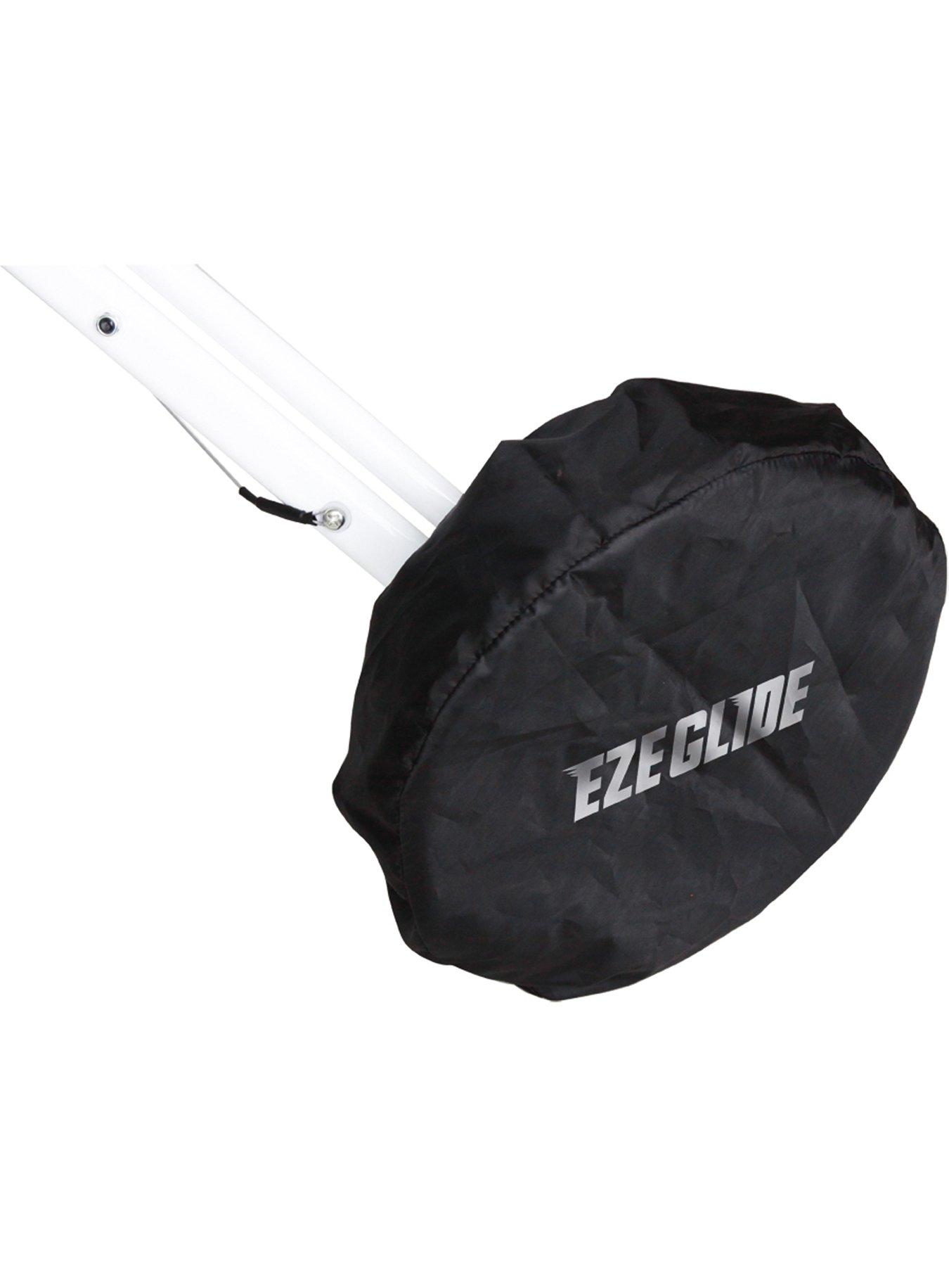 Image 4 of 4 of Eze Glide Smart Fold Trolley, With Wheel Cover &amp; Umbrella Holder - Black