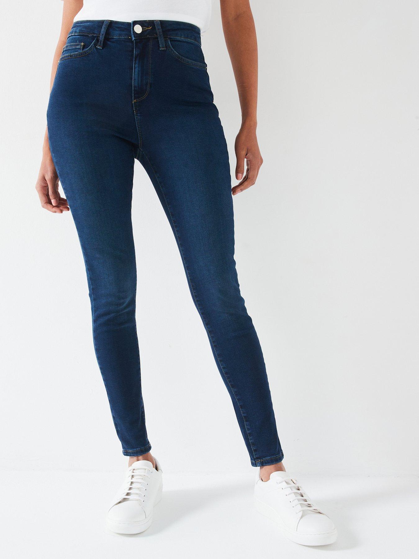 The Very Collection Florence High Rise Skinny Jeans - Indigo