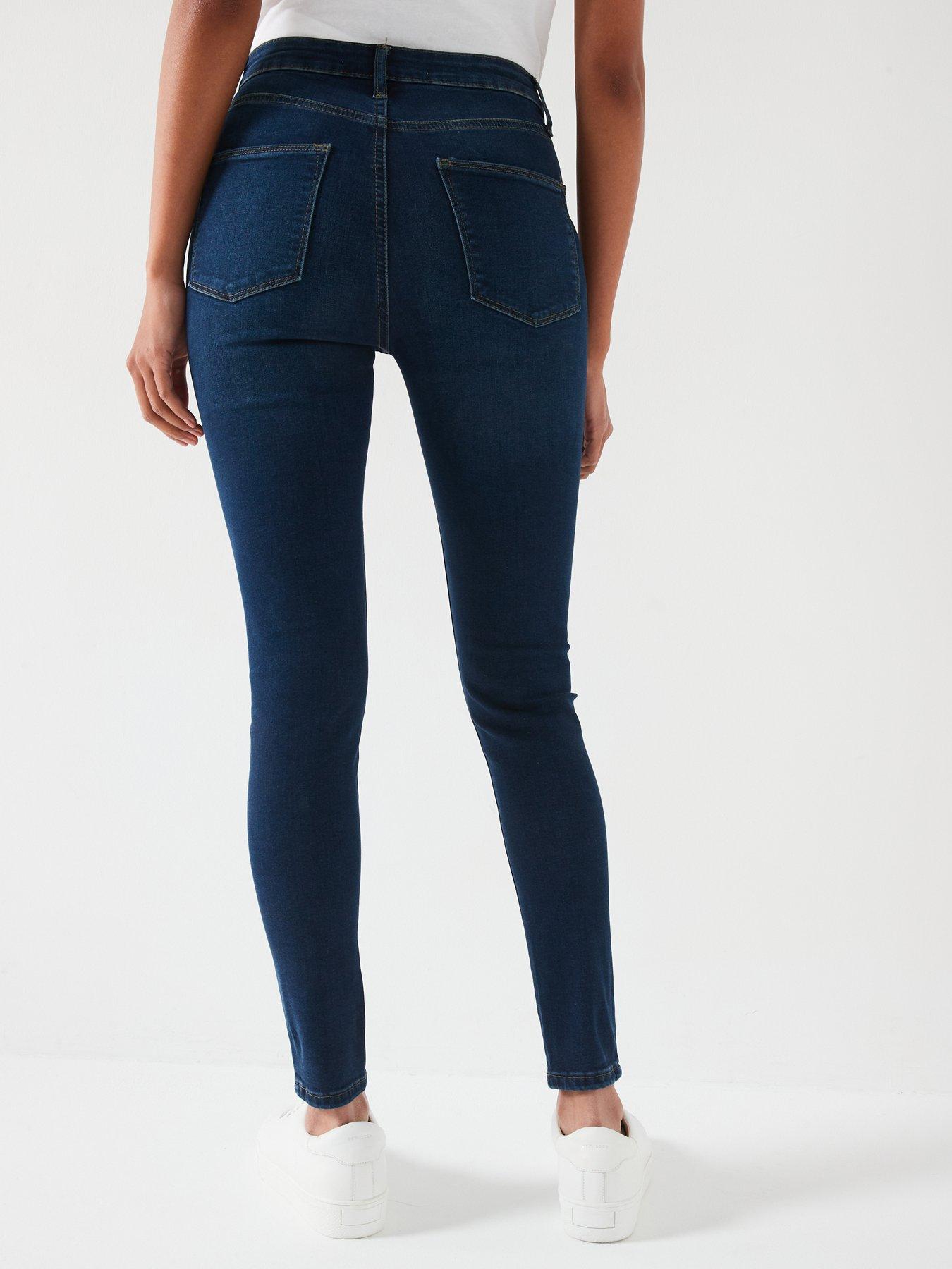 Image 2 of 5 of Everyday Short Florence High Rise Skinny Jeans - Indigo