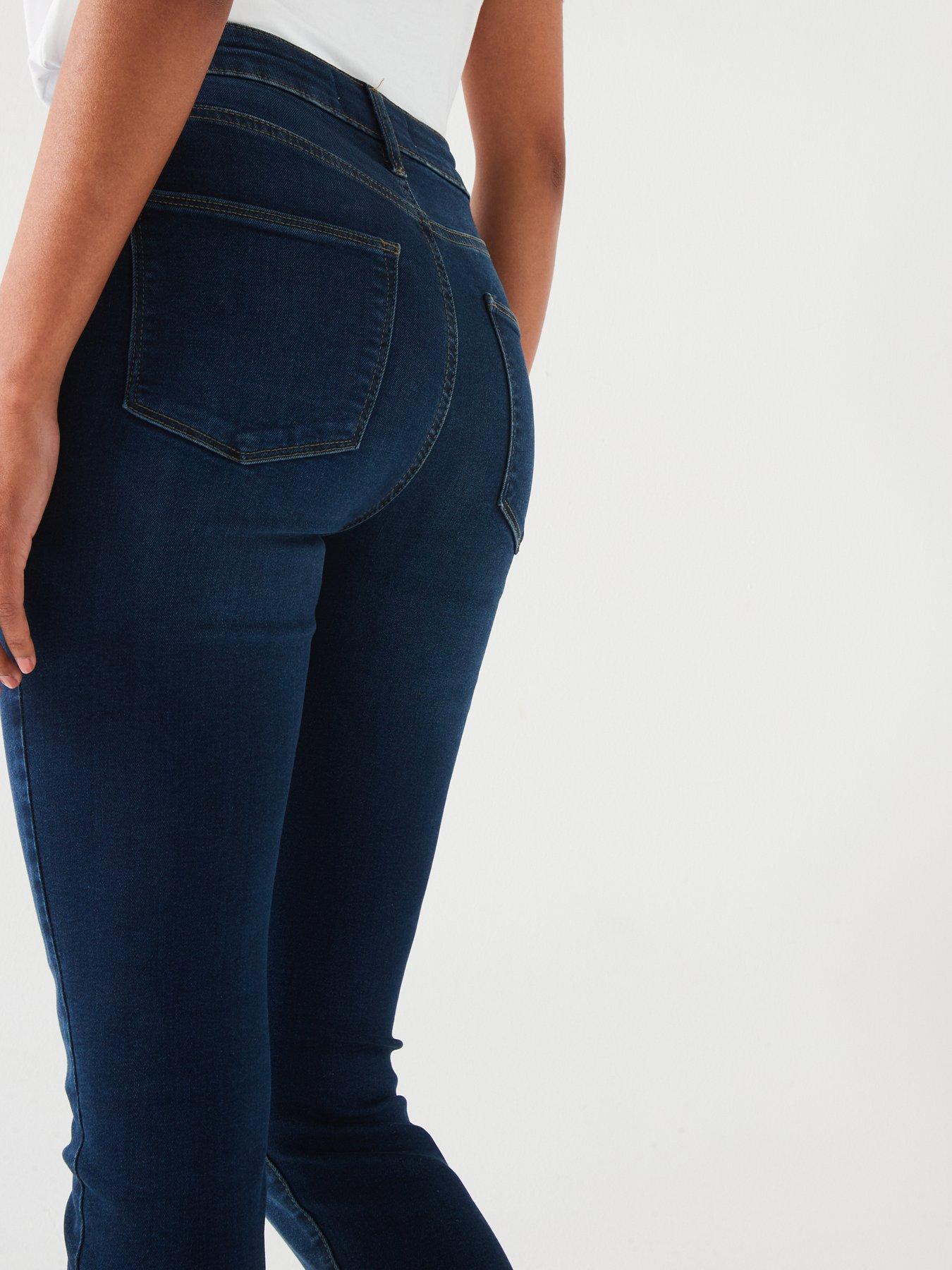 Image 4 of 5 of Everyday Short Florence High Rise Skinny Jeans - Indigo