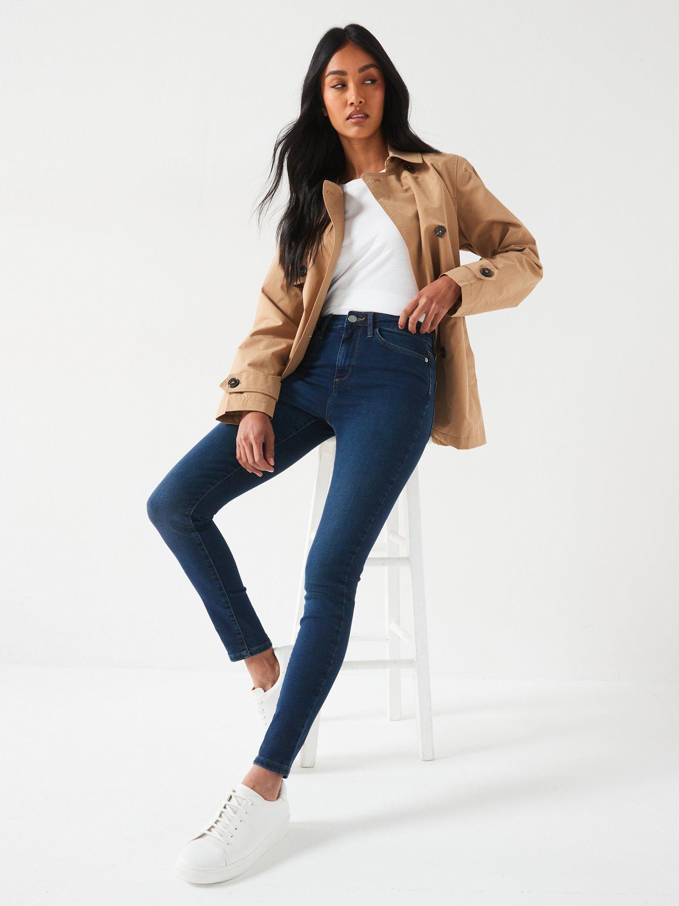 Image 5 of 5 of Everyday Short Florence High Rise Skinny Jeans - Indigo