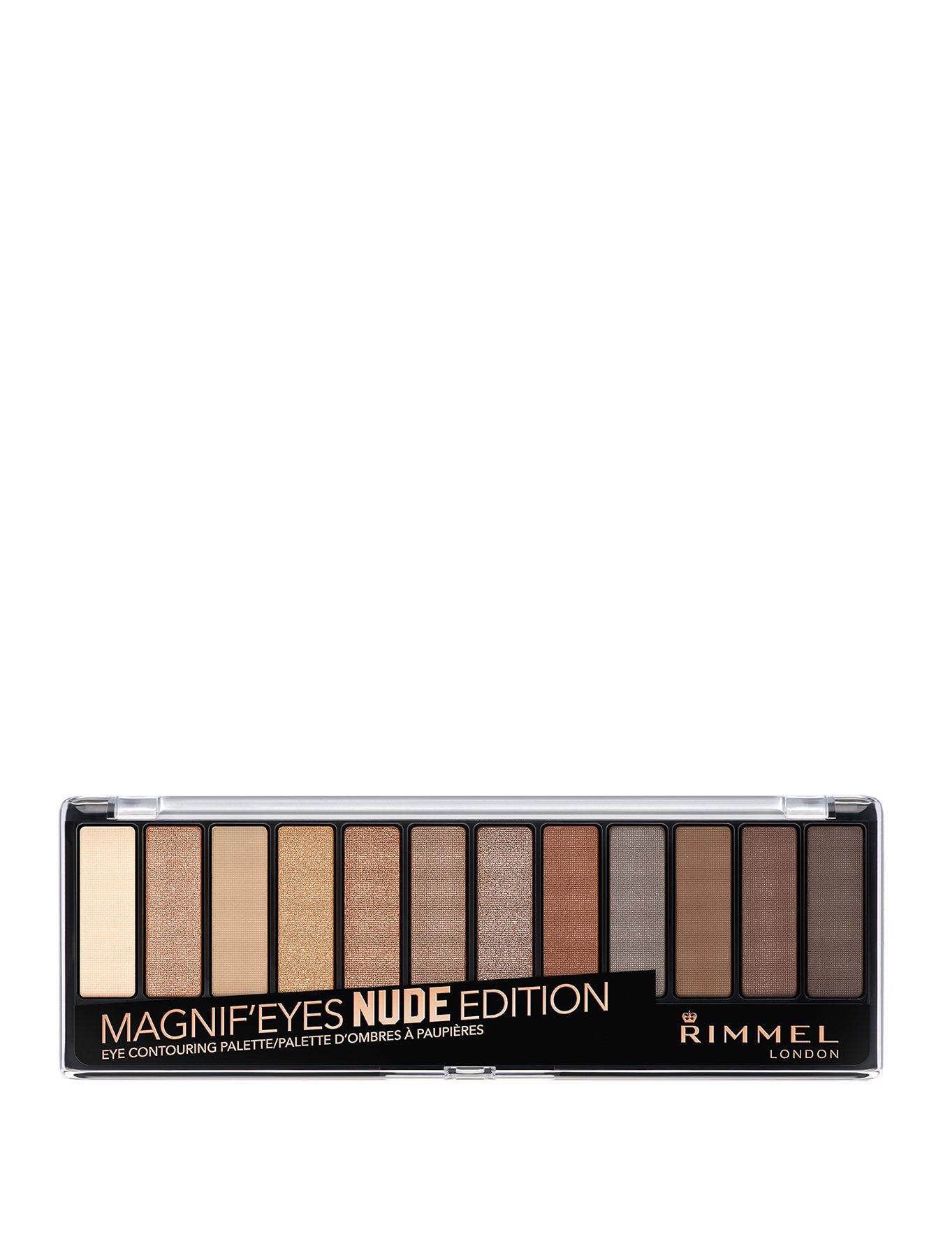 Image 1 of 5 of Rimmel 12 Pan Eyeshadow Palette Nude Edition - 126 grams