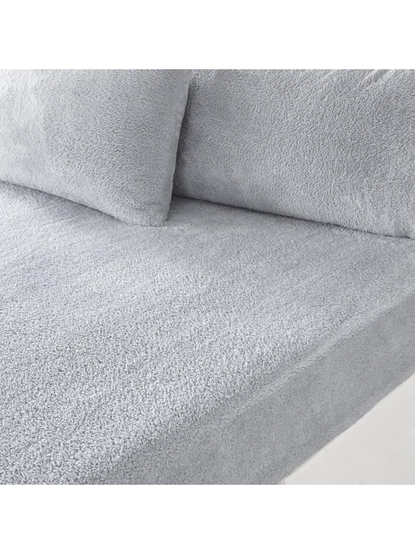 Single teddy fleece online fitted sheet