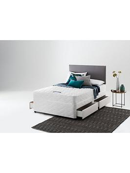 silentnight-celine-eco-sprung-divan-bed-with-storage-options-headboard-not-included