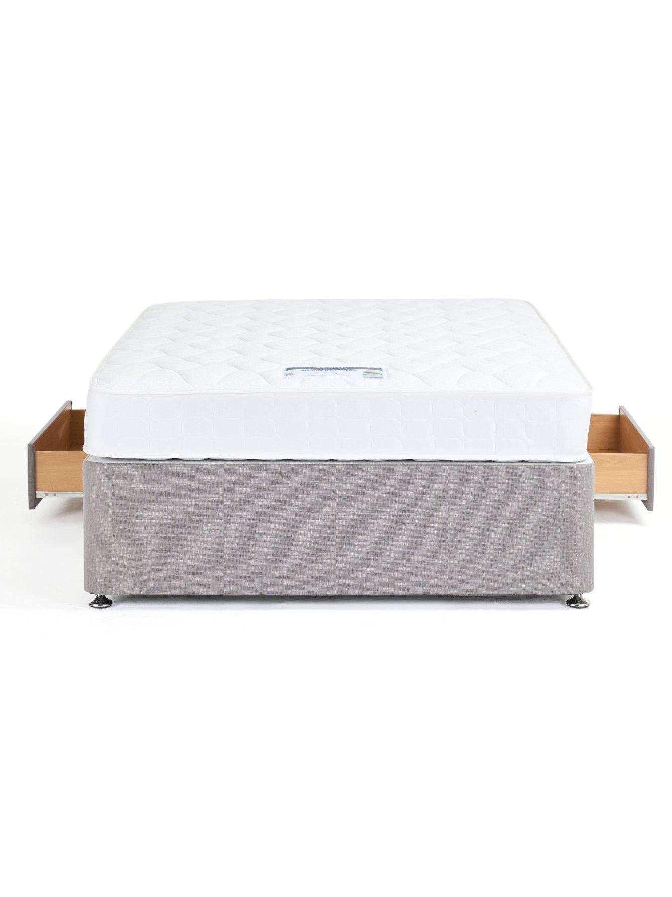 Image 3 of 7 of Silentnight Miracoil 3 Memory Divan Bed with Storage Options &ndash; Firm