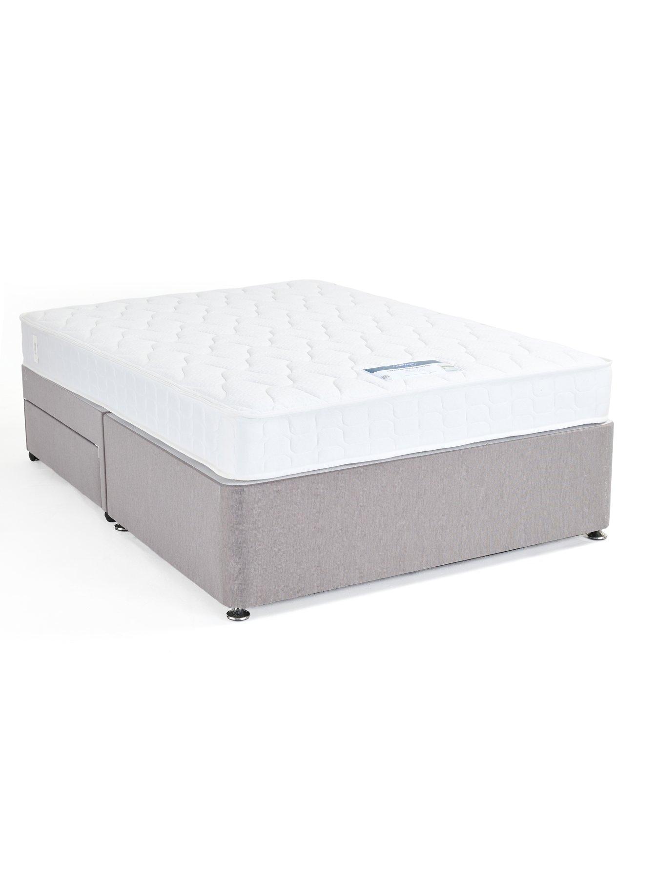 Image 4 of 7 of Silentnight Miracoil 3 Memory Divan Bed with Storage Options &ndash; Firm