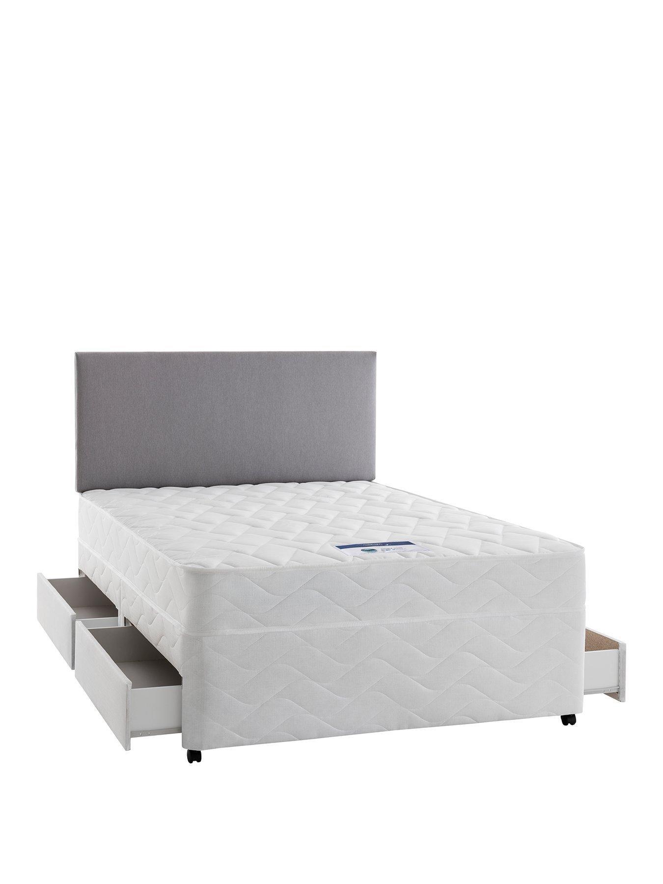 Silentnight Miracoil 3 Memory Small Double 2 Drw Divan