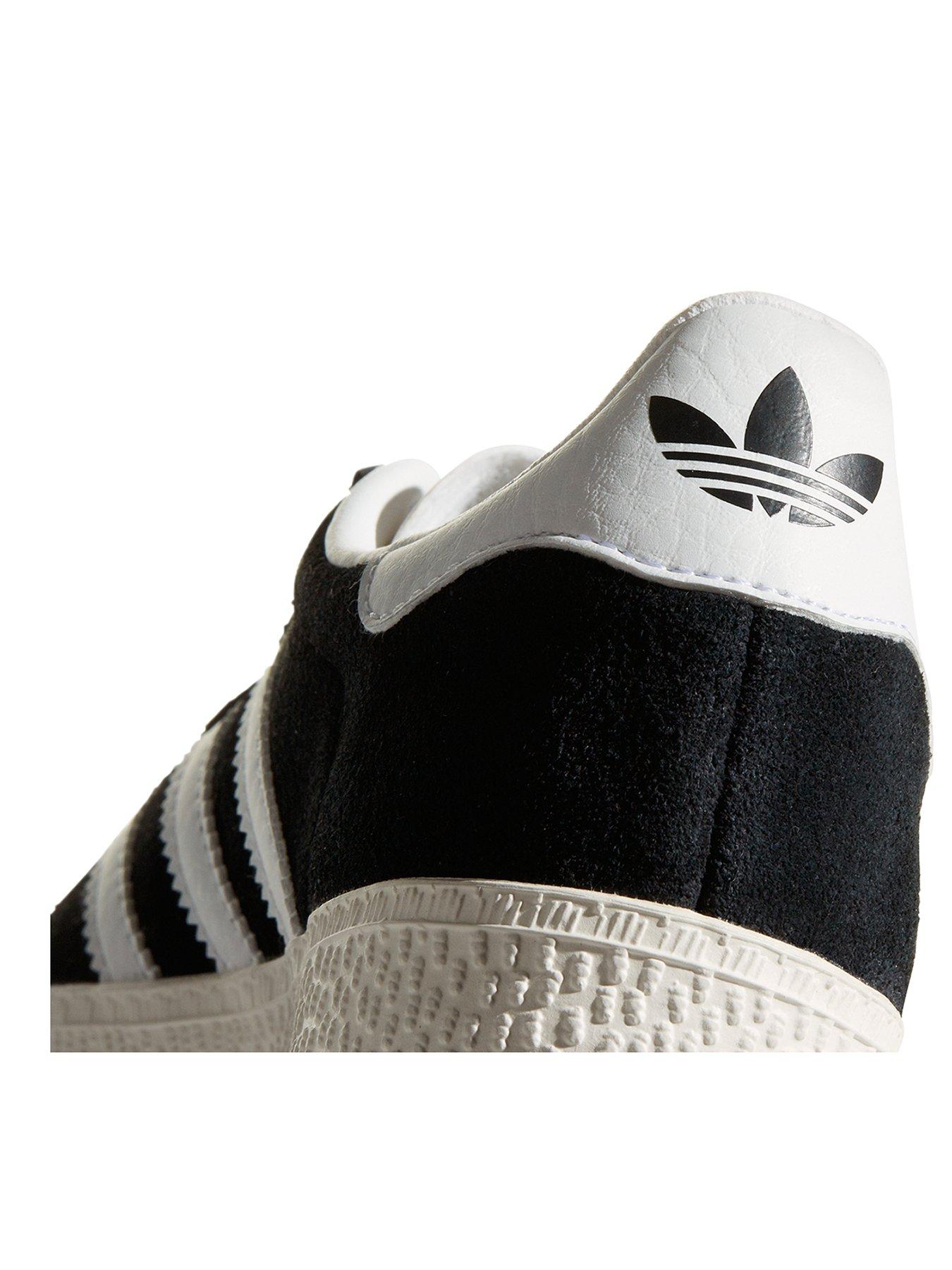 adidas-originals-unisex-kids-gazelle-trainers-blackstillFront