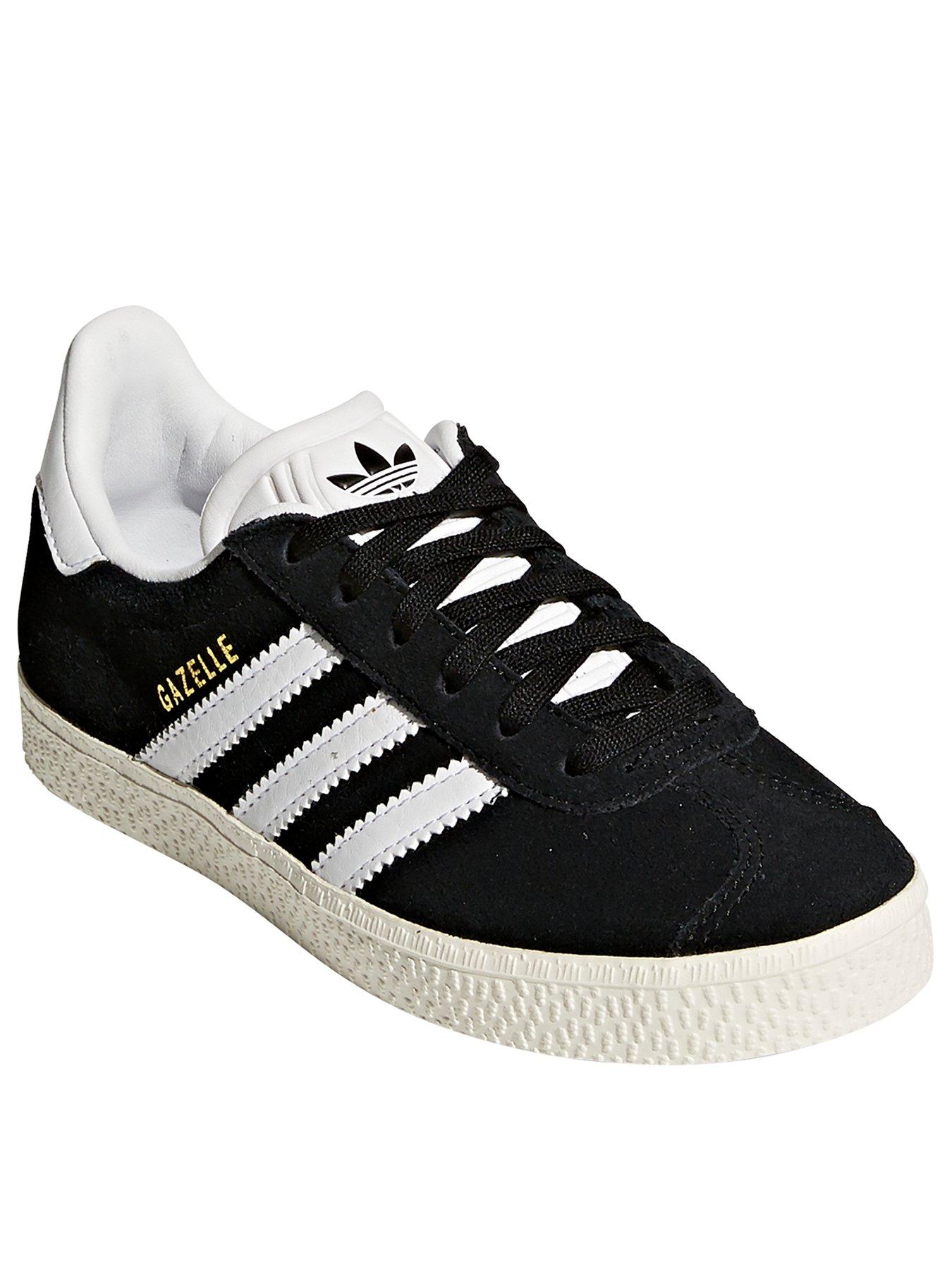 Image 3 of 6 of adidas Originals Unisex Kids Gazelle Trainers - Black