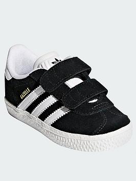 adidas-originals-unisex-infant-gazelle-trainers-black