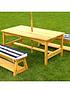 kidkraft-outdoor-picnic-table-amp-bench-set-with-cushions-amp-umbrellaoutfit