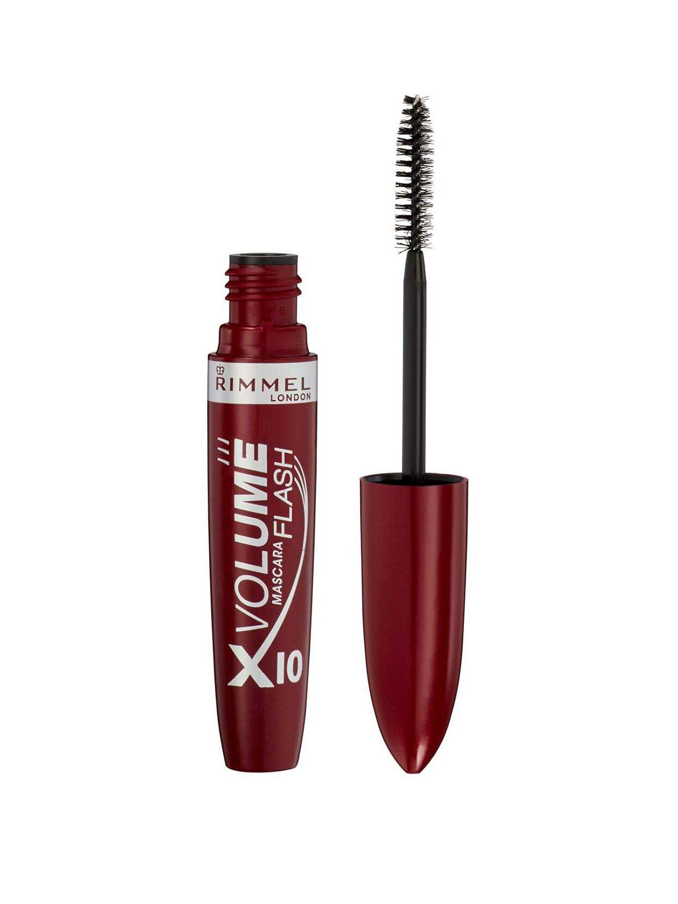 Image 1 of 3 of Rimmel Rimmel Volume Flash X 10 Instant Thickening Mascara Black