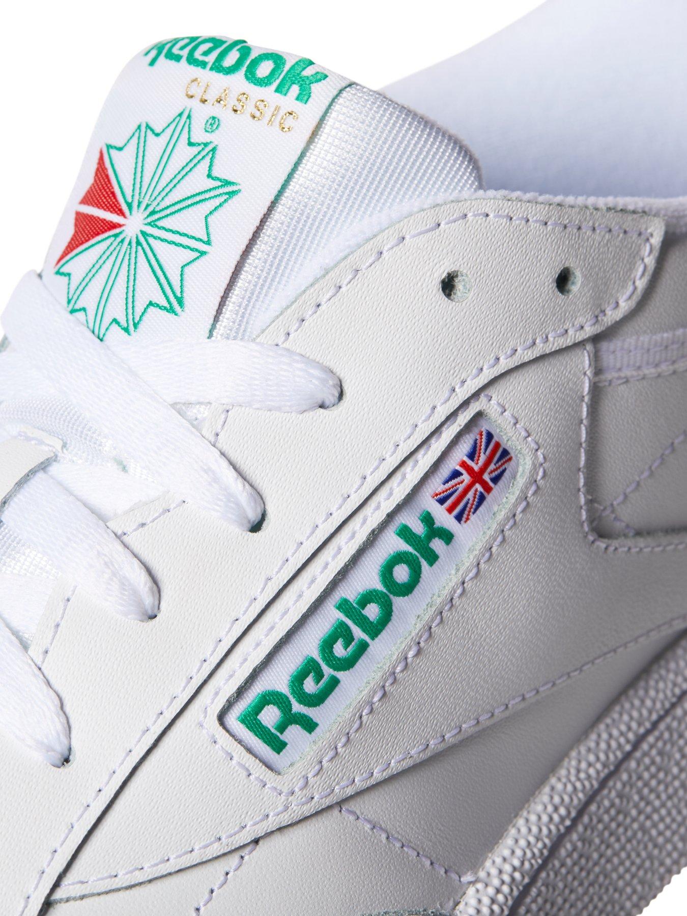 Image 6 of 6 of Reebok Classic Club C 85 Essentials - White