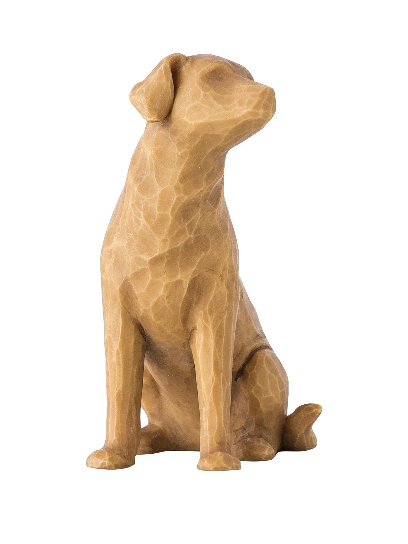 Image 1 of 3 of Willow Tree Love My Dog (Light) Figurine
